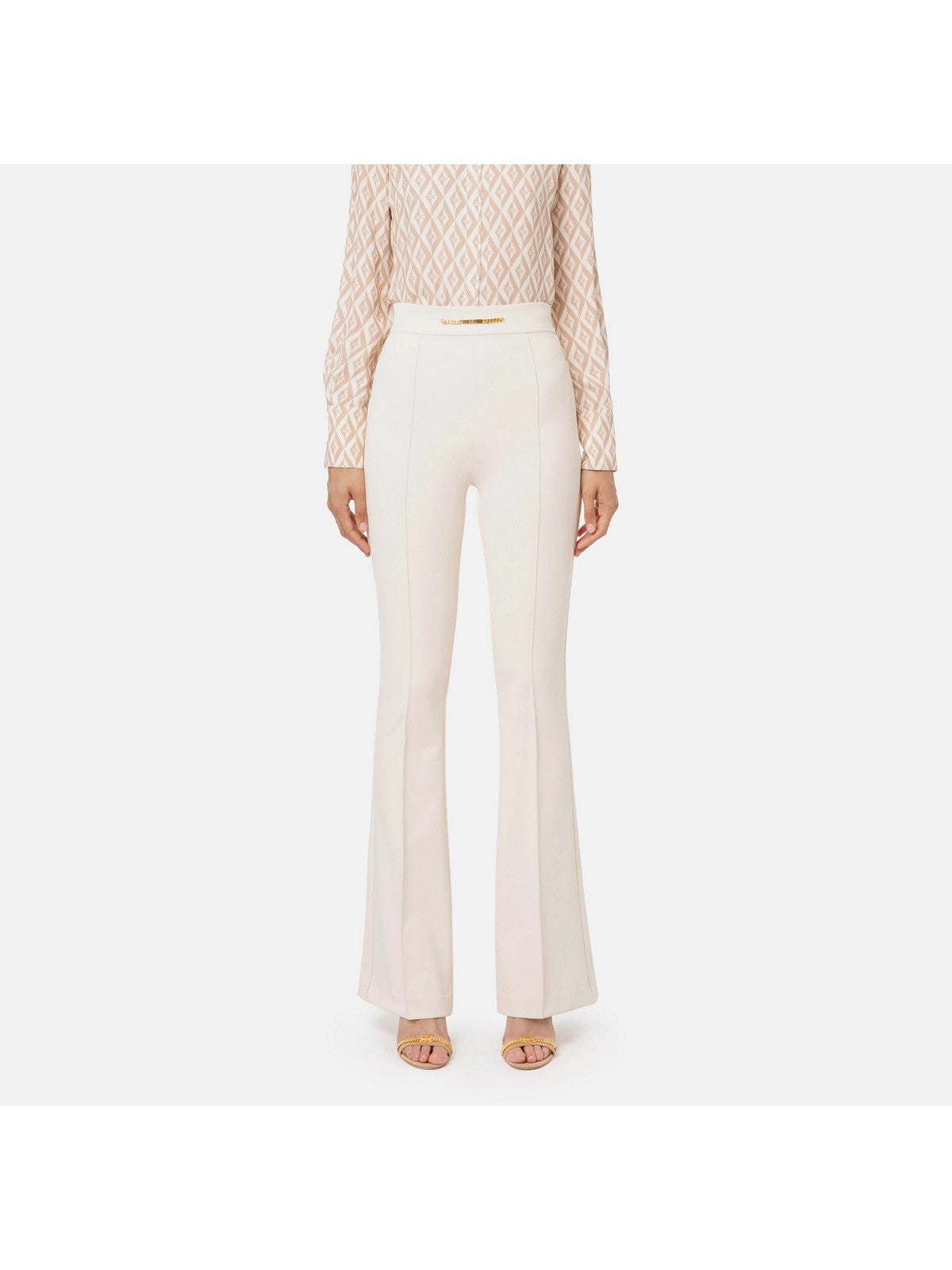 ELISABETTA FRANCHI Pantalons pour femmes PA00936E2 193 Blanc