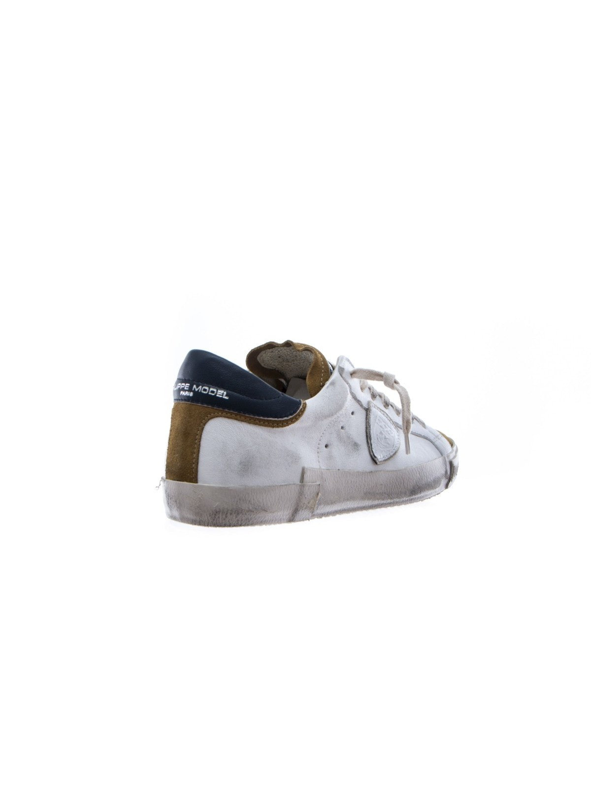 PHILIPPE MODEL Hommes Sneaker Prsx PRLU WX21 Blanc