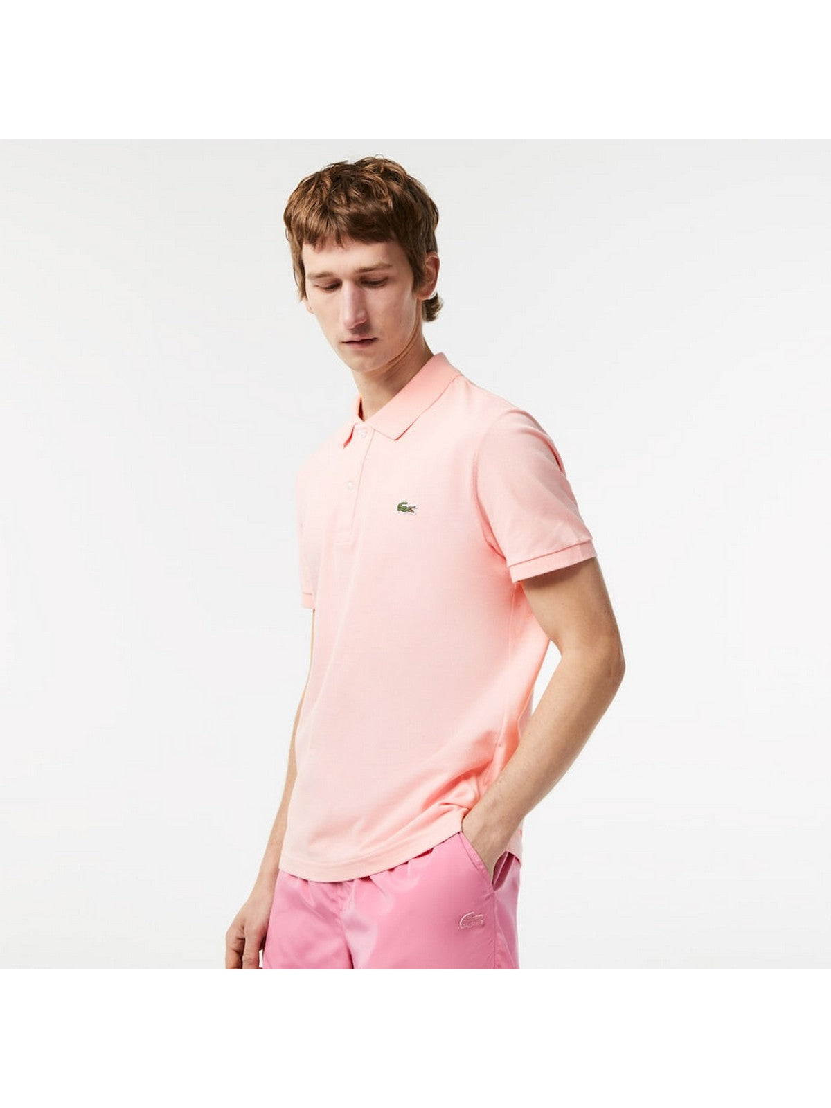 LACOSTE Hommes T-Shirt et Polo PH4012 KF9 Rose