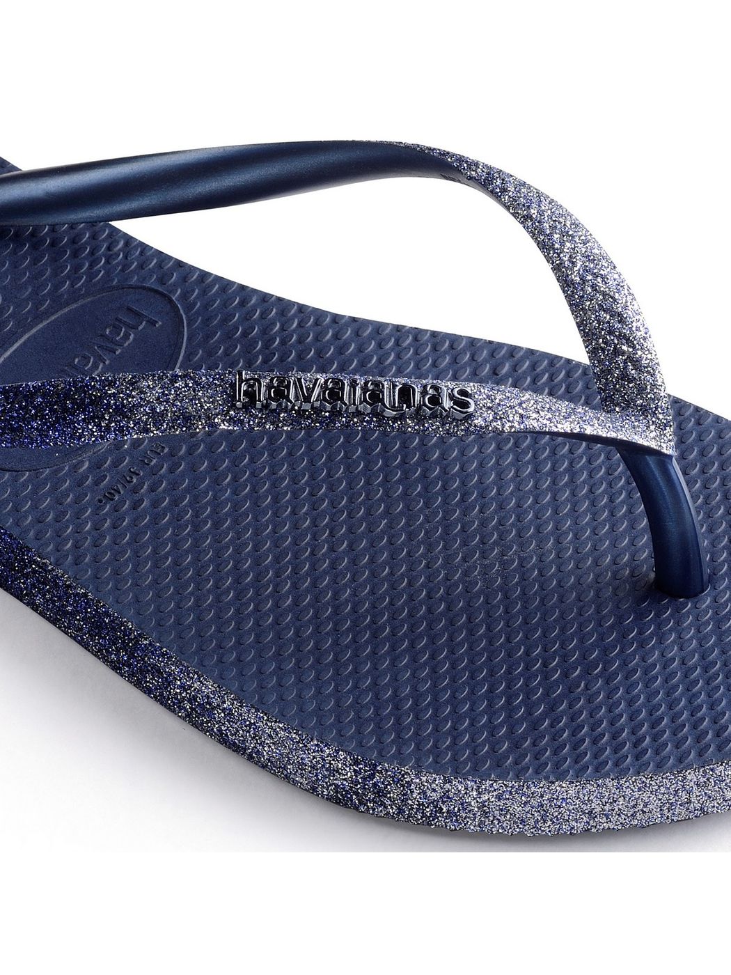 Tongs HAVAIANAS Femme SLIM SPARKLE ME FC 4146093.0555 Bleu