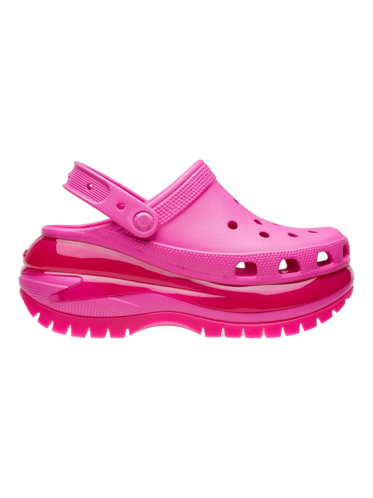 CROCS Classic mega crush clog 207988 6UB Pink pour femme