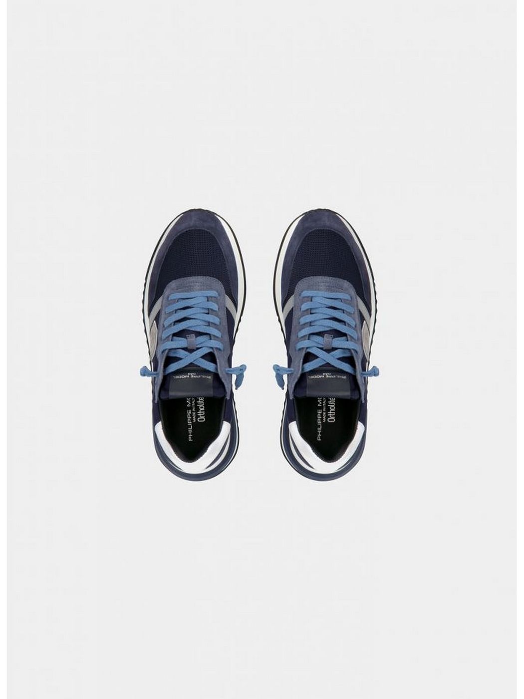 PHILIPPE MODEL Homme Sneaker Tropez 2.1 TYLU W019 Bleu
