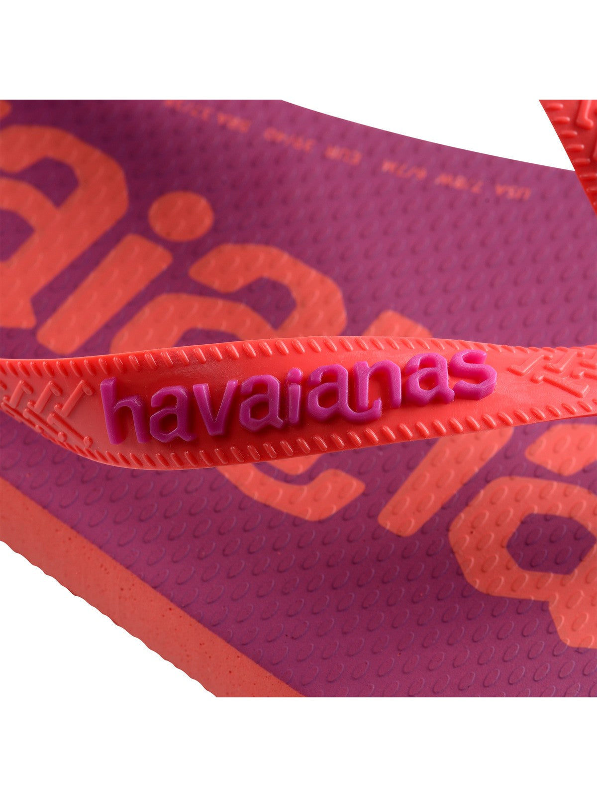 HAVAIANAS Tongs femmes Hav. Top logomania 2 4145741.1256 Rose