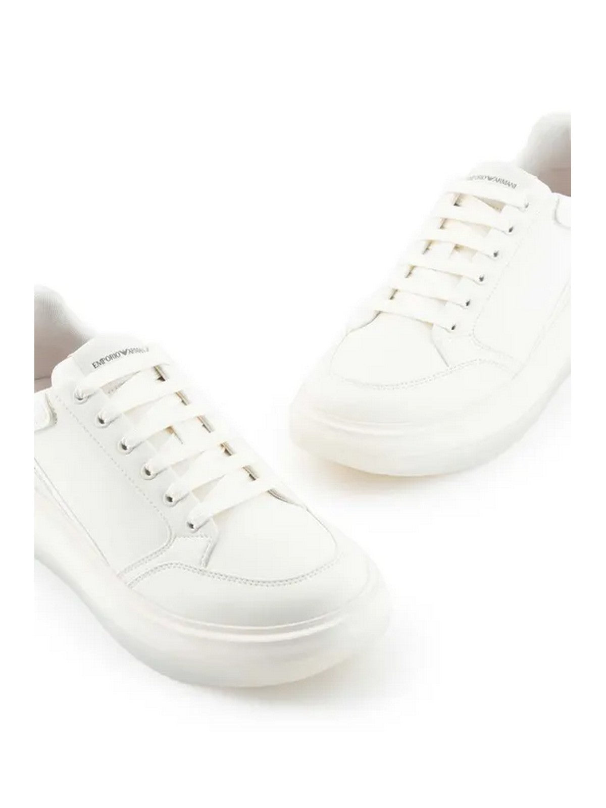 EMPORIO ARMANI Hommes Sneaker X4X633 XM964 M801 Blanc
