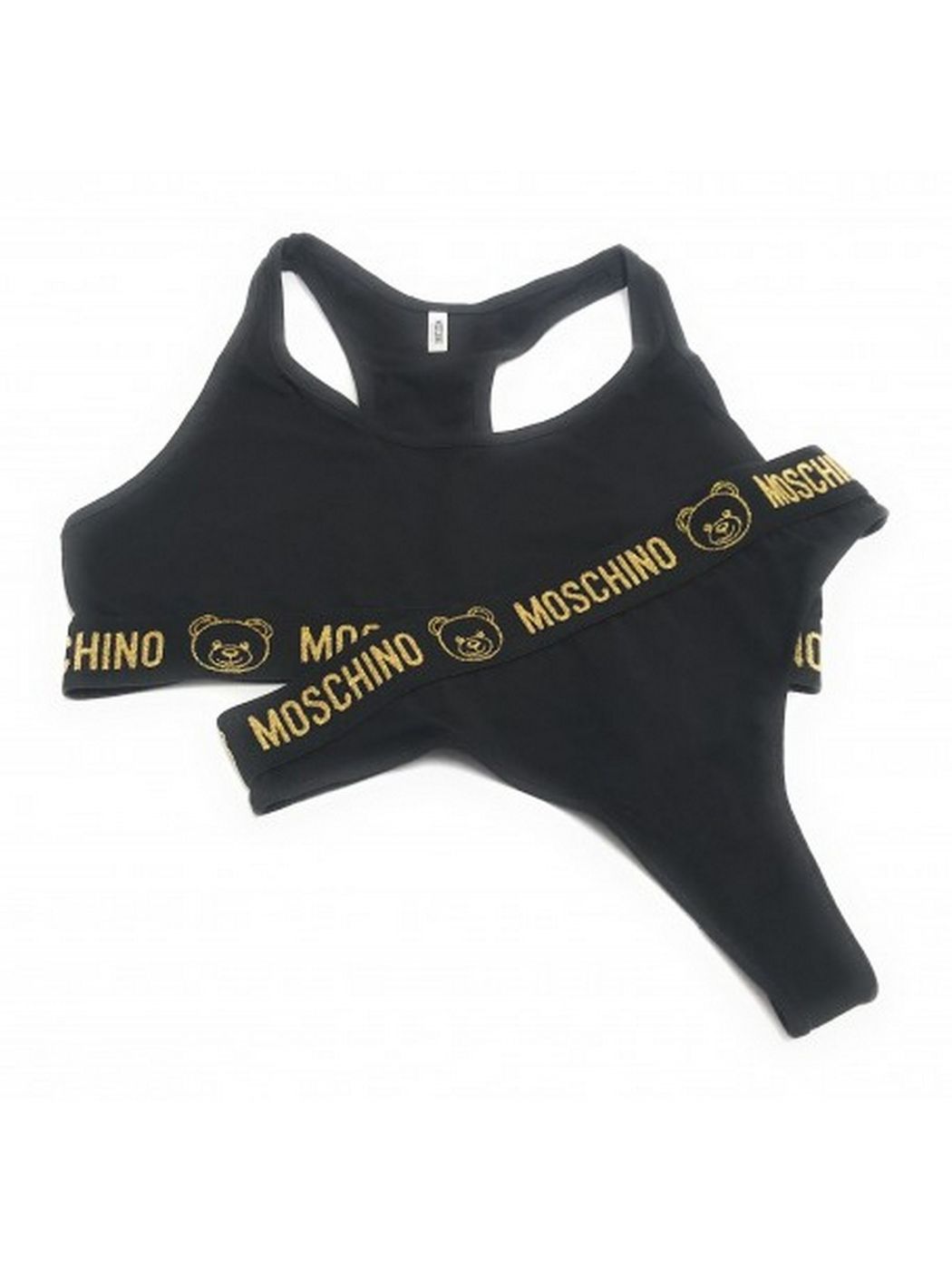 MOSCHINO UNDERWEAR Ensemble de sous-vêtements pour dames ZUA2102 9018 0555 Noir