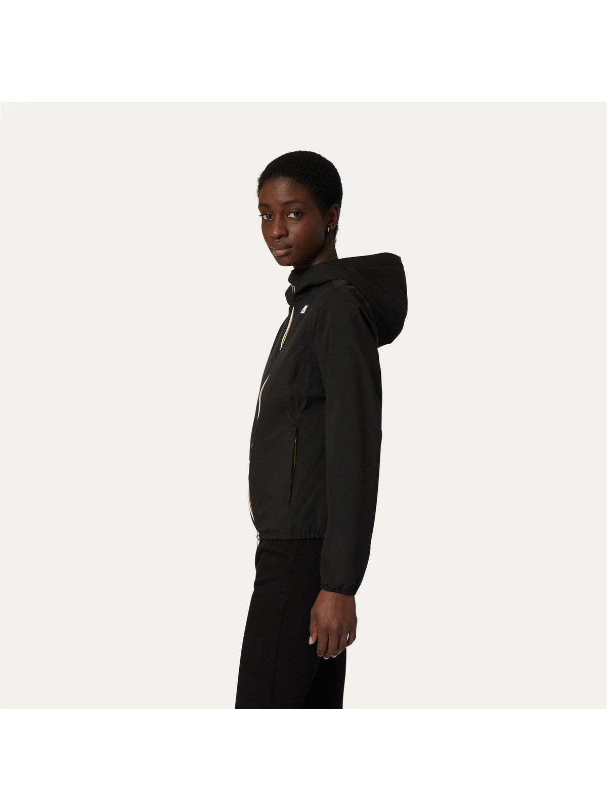 K-WAY Veste en jersey de polyéthylène extensible Lily pour femme K2113XW USY Noir