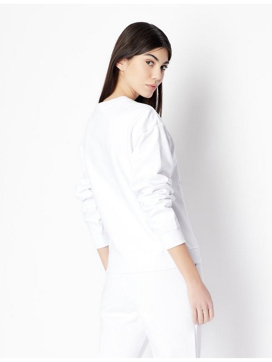 ARMANI EXCHANGE Sweatshirt Femme 8NYM02 YJ68Z Blanc
