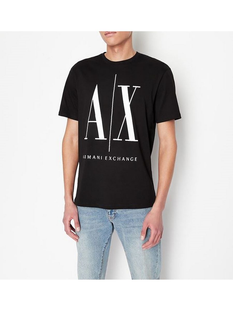 ARMANI EXCHANGE T-Shirt et Polo Hommes 8NZTPA ZJH4Z Noir