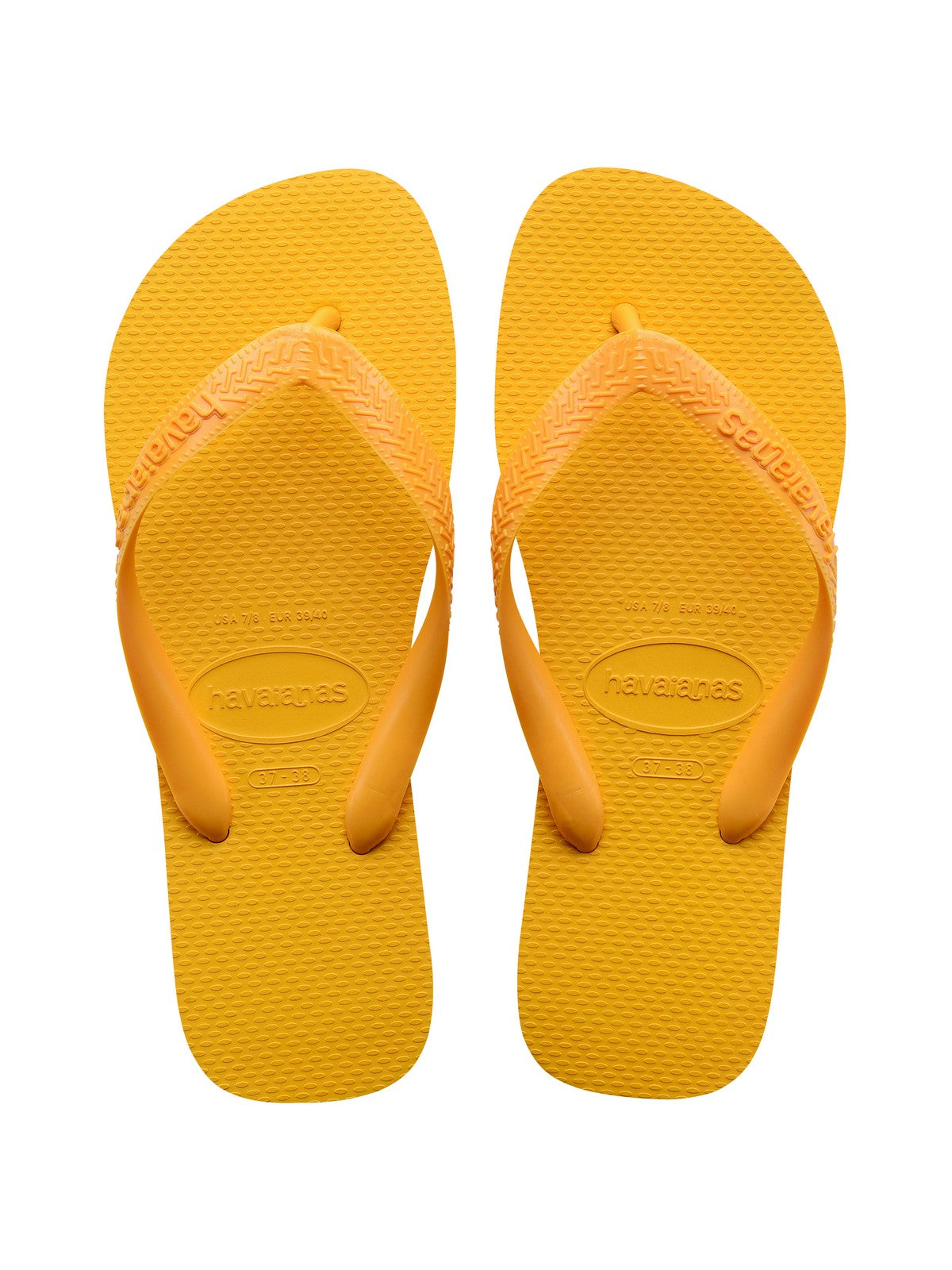 HAVAIANAS Tongs unisexes adultes HAV. TOP 4000029.1740 Jaune