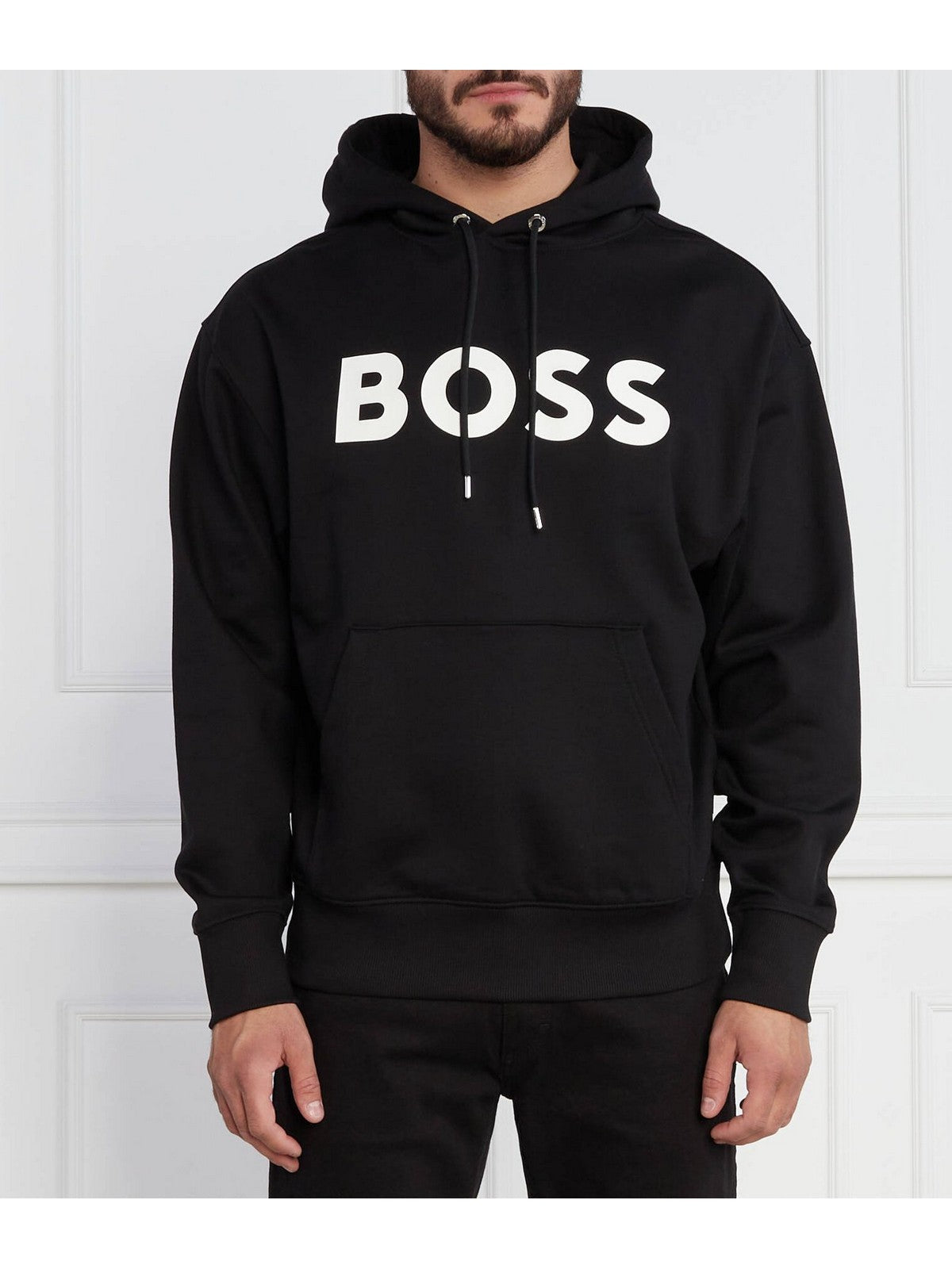 HUGO BOSS Hommes Sweatshirt 50496661 001 Noir