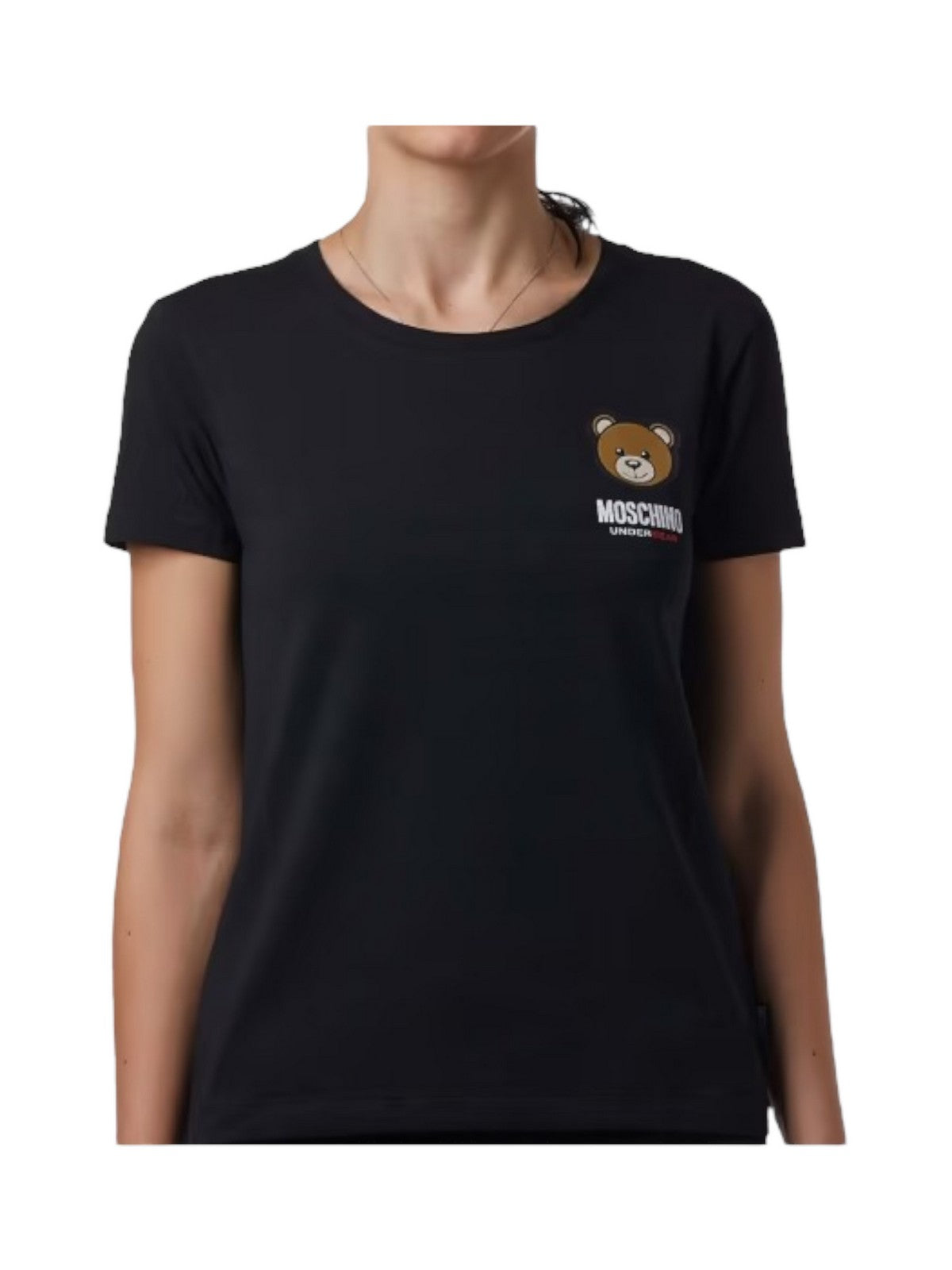 MOSCHINO UNDERWEAR T-shirt et polo pour femmes 232V6A0788 4410 555 Black