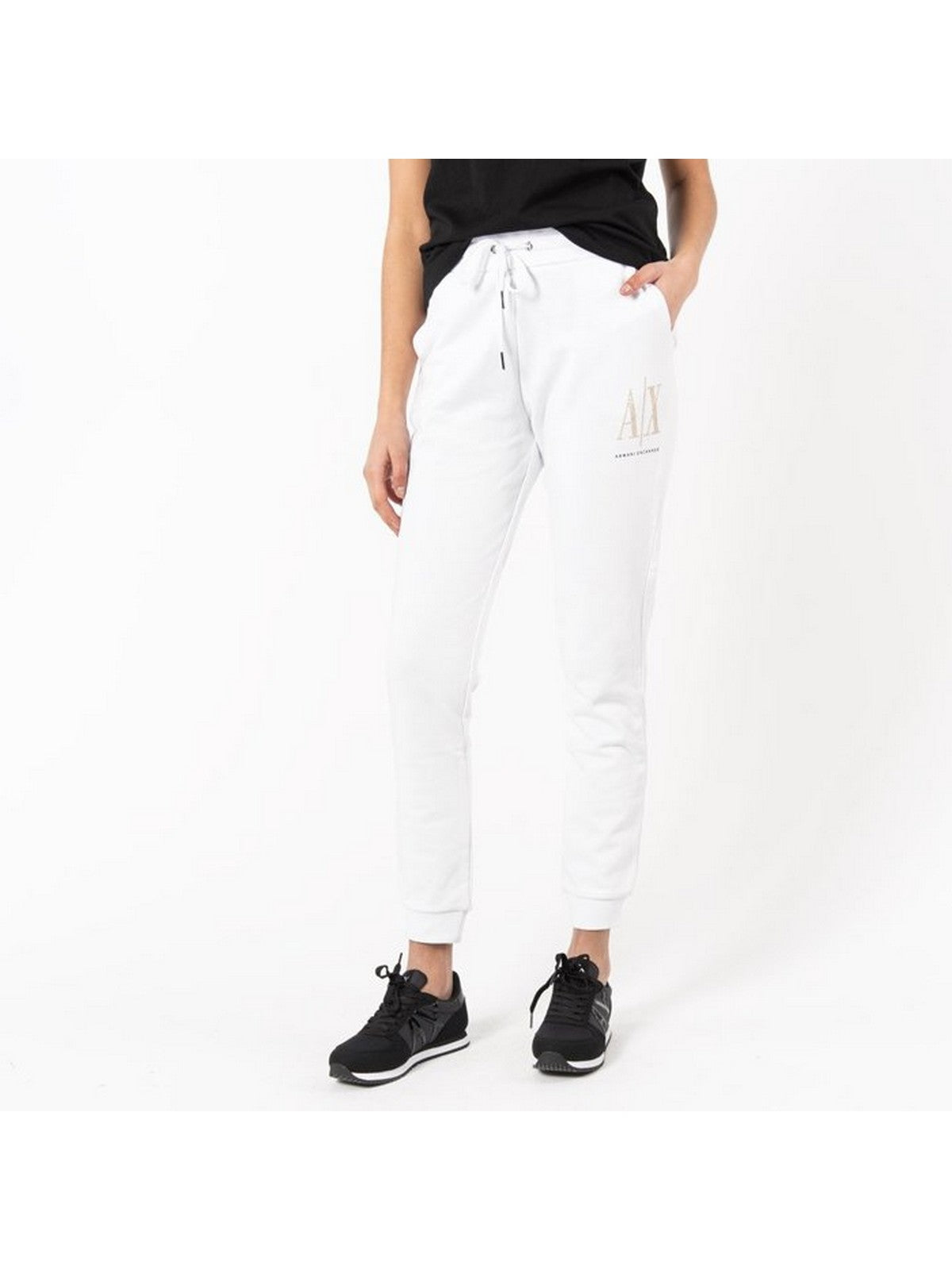 ARMANI EXCHANGE Pantalon femme 8NYPDX YJ68Z 1000 Blanc