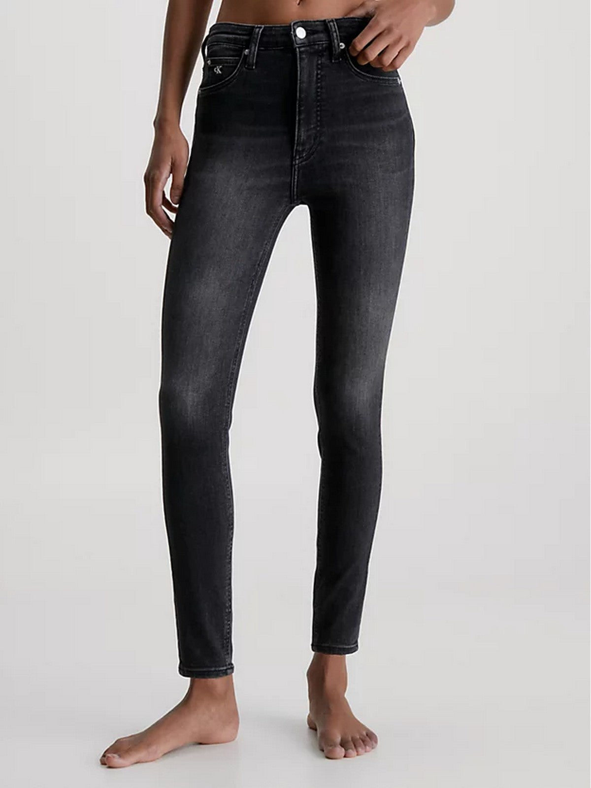 CALVIN KLEIN Jeans Femme J20J221254 1A4 Noir