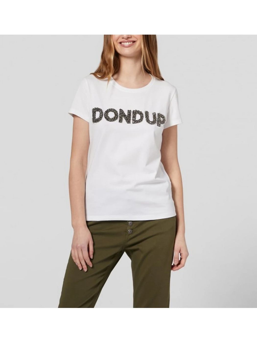 DONDUP T-shirt et polo pour femmes S007 JS0241D BI4 000 Blanc