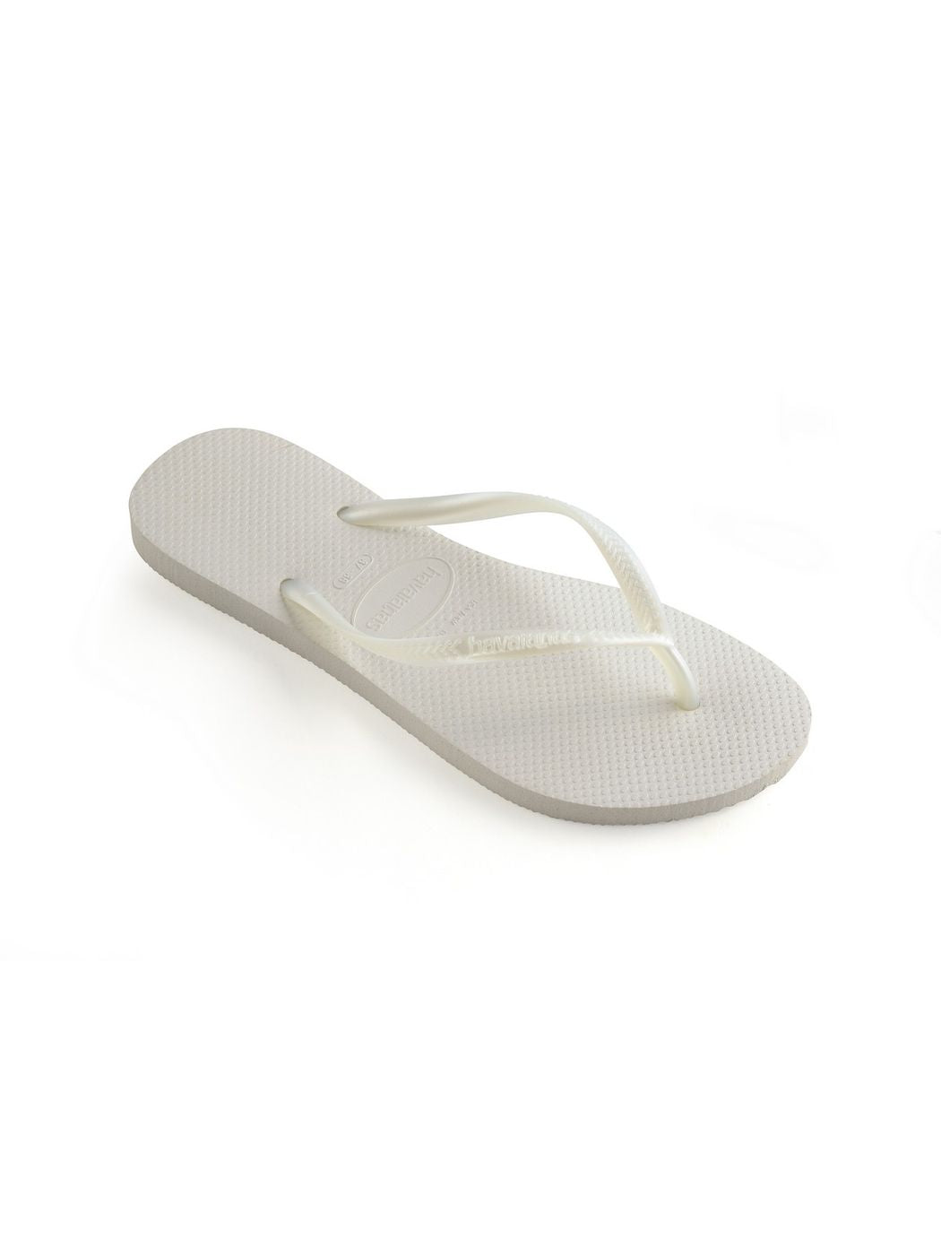 HAVAIANAS Tongs pour femmes HAV. SLIM 4000030.0001 Blanc