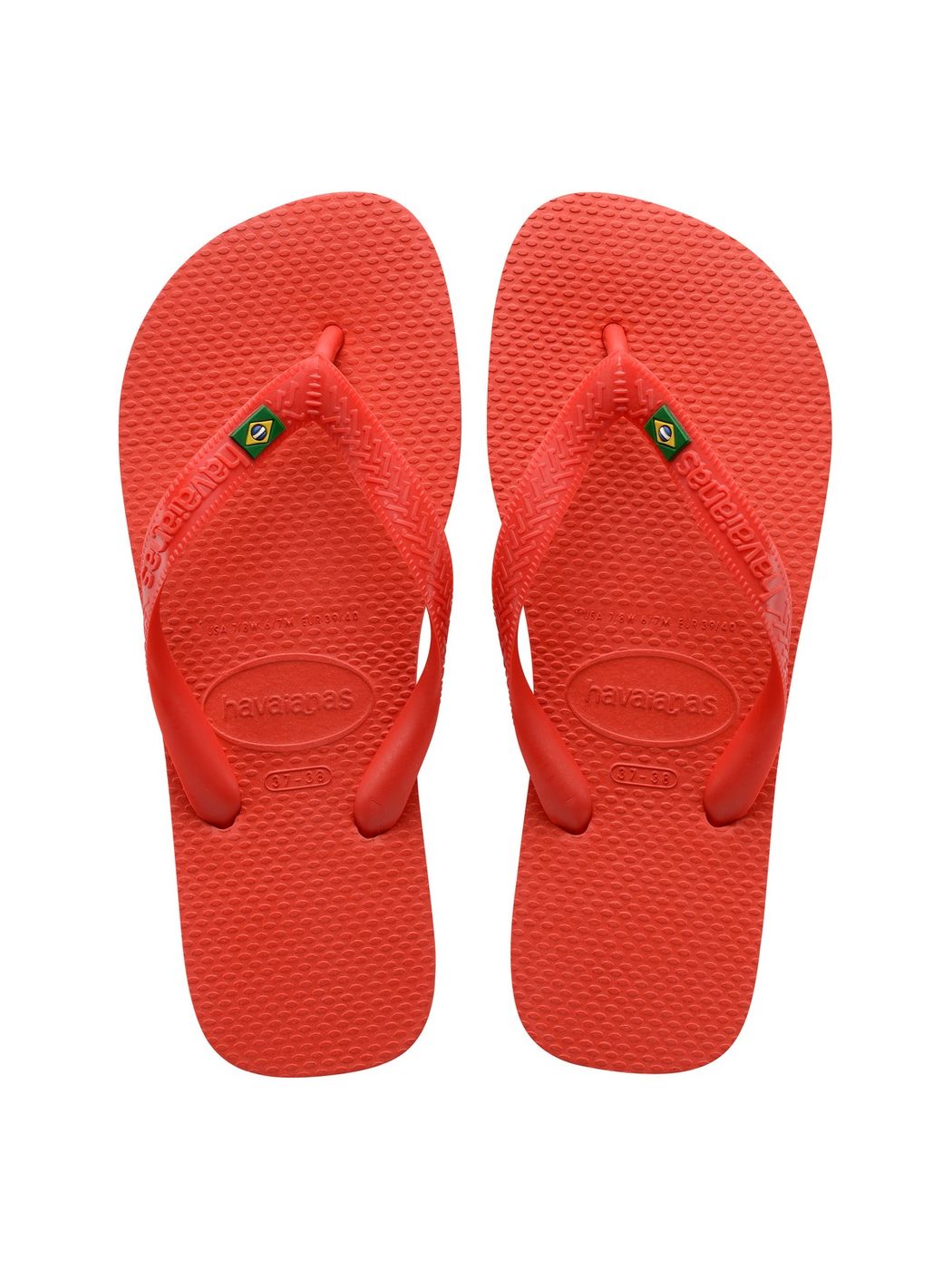 Tongs HAVAIANAS Femmes 4000032.5778 Rouge