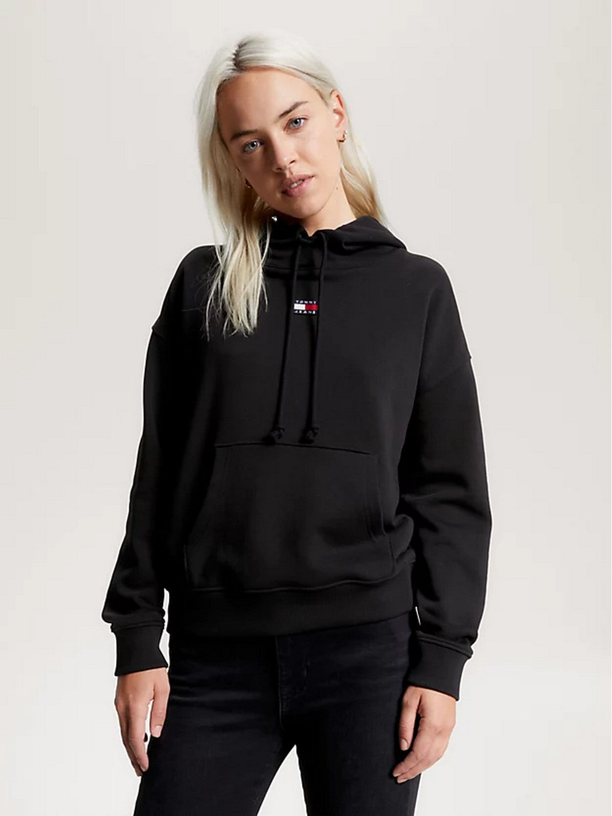 TOMMY HILFIGER Sweatshirt Femme DW0DW15411 BDS Noir