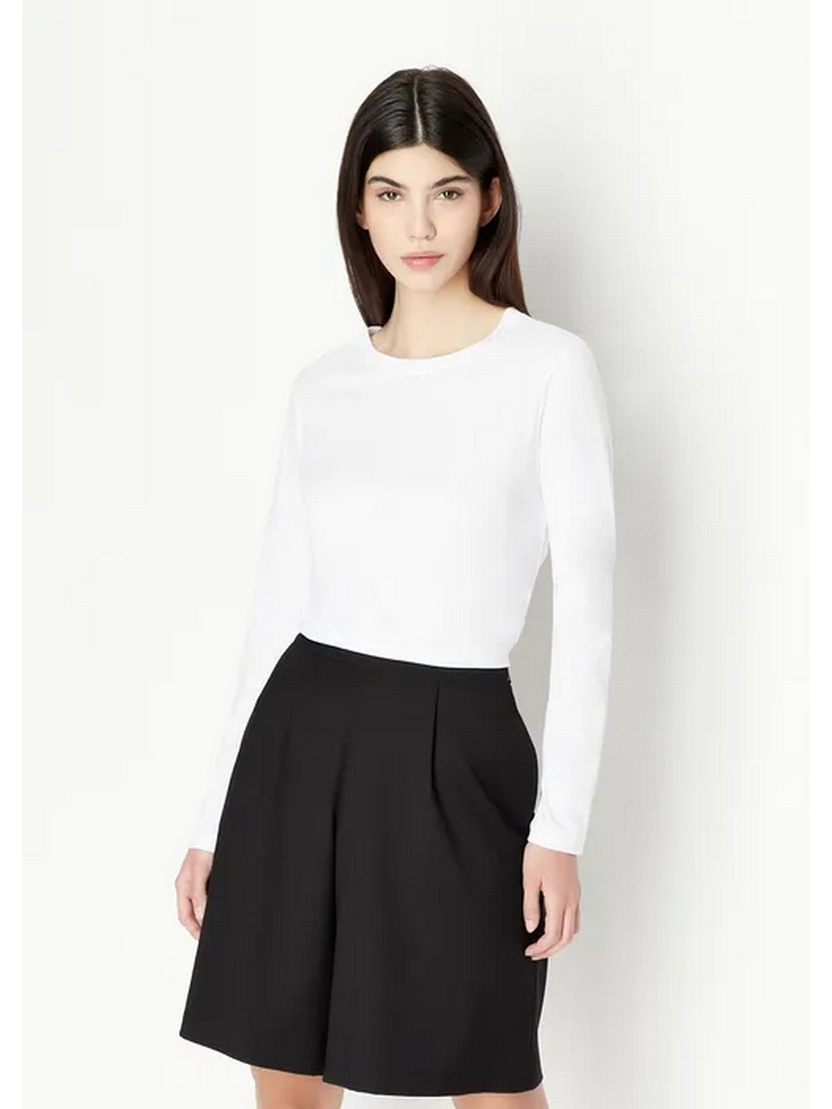 ARMANI EXCHANGE T-Shirt et Polo Femme 8NYT95 YJ16Z 1000 Blanc