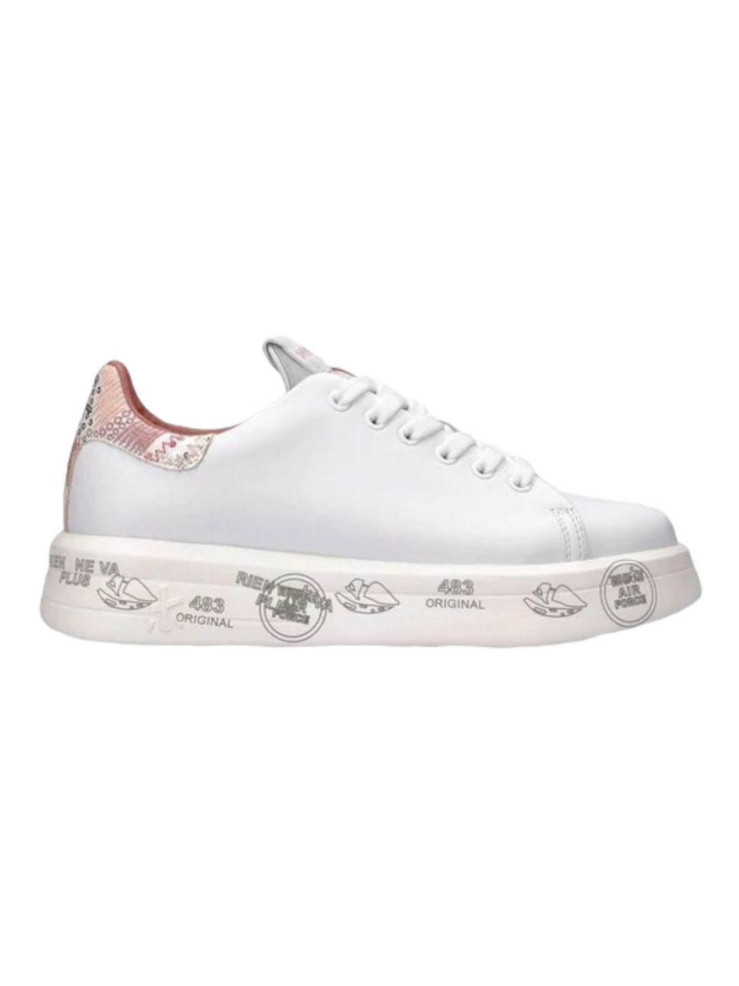 PREMIATA Femmes Sneaker Belle BELLE VAR 5721 Blanc