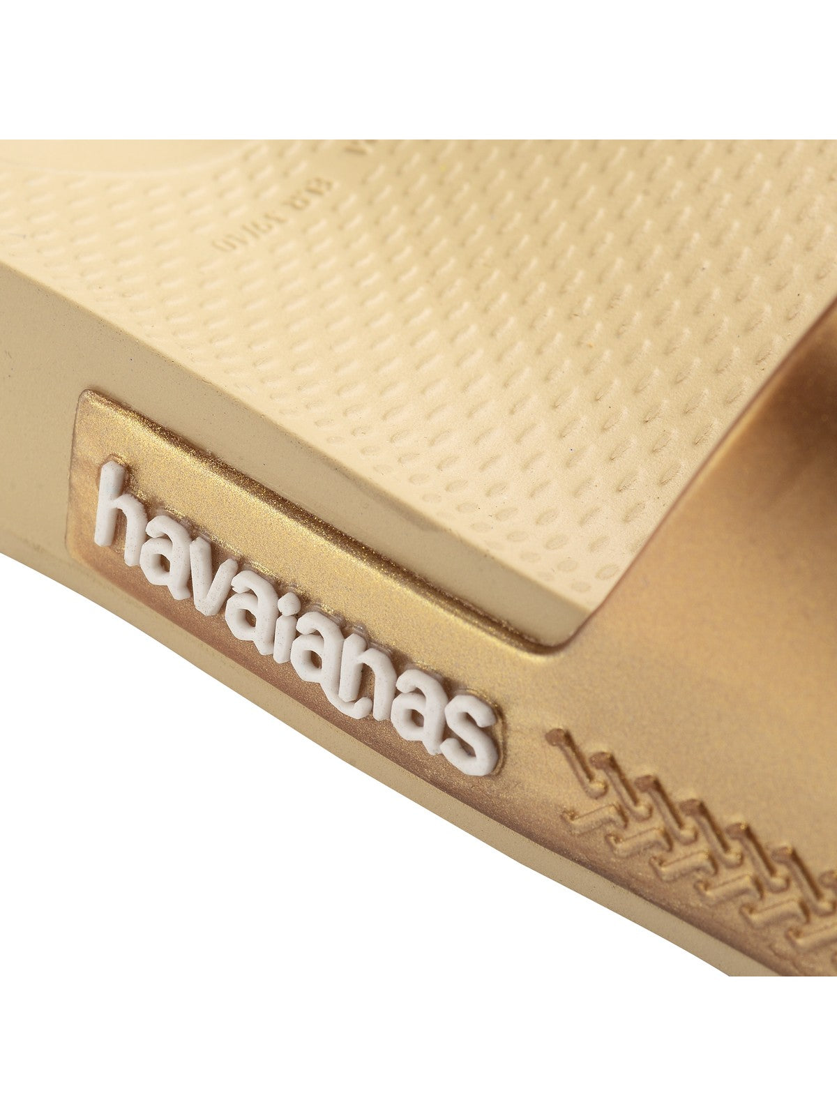 HAVAIANAS Pantoufles pour femmes Hav. Classic Metallic 4147131.0154 Beige