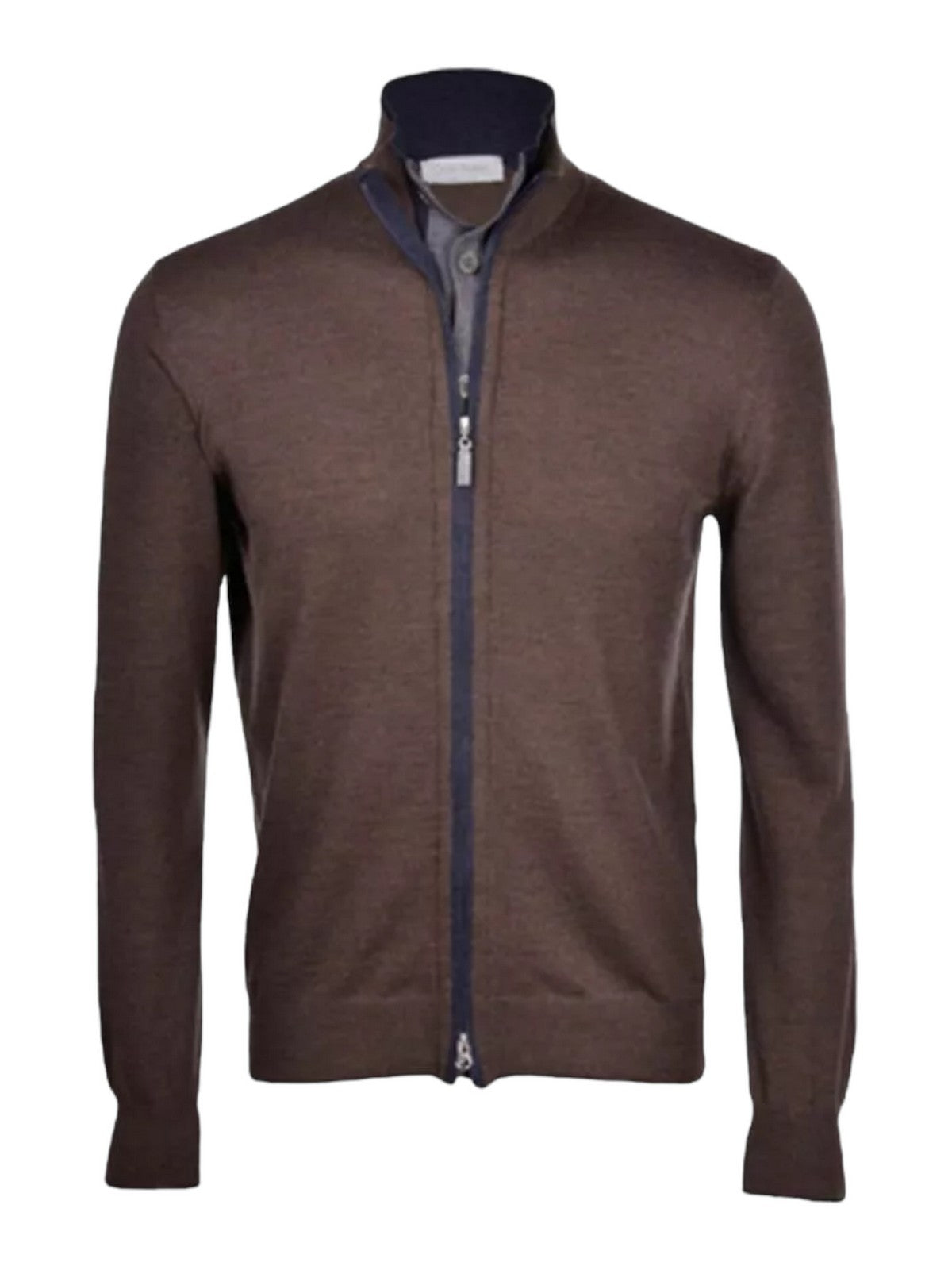 GRAND SASSO Cardigan homme 57142/14223 186 Brown