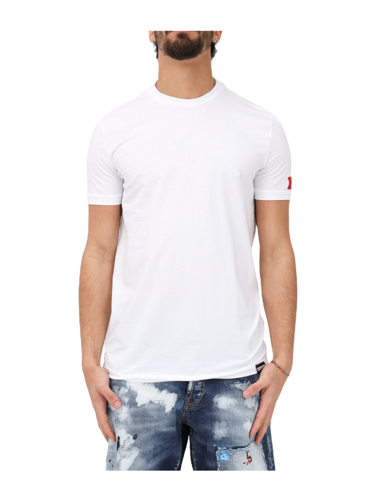 DSQUARED2 T-Shirt et Polo Hommes D9M20448 141 Blanc