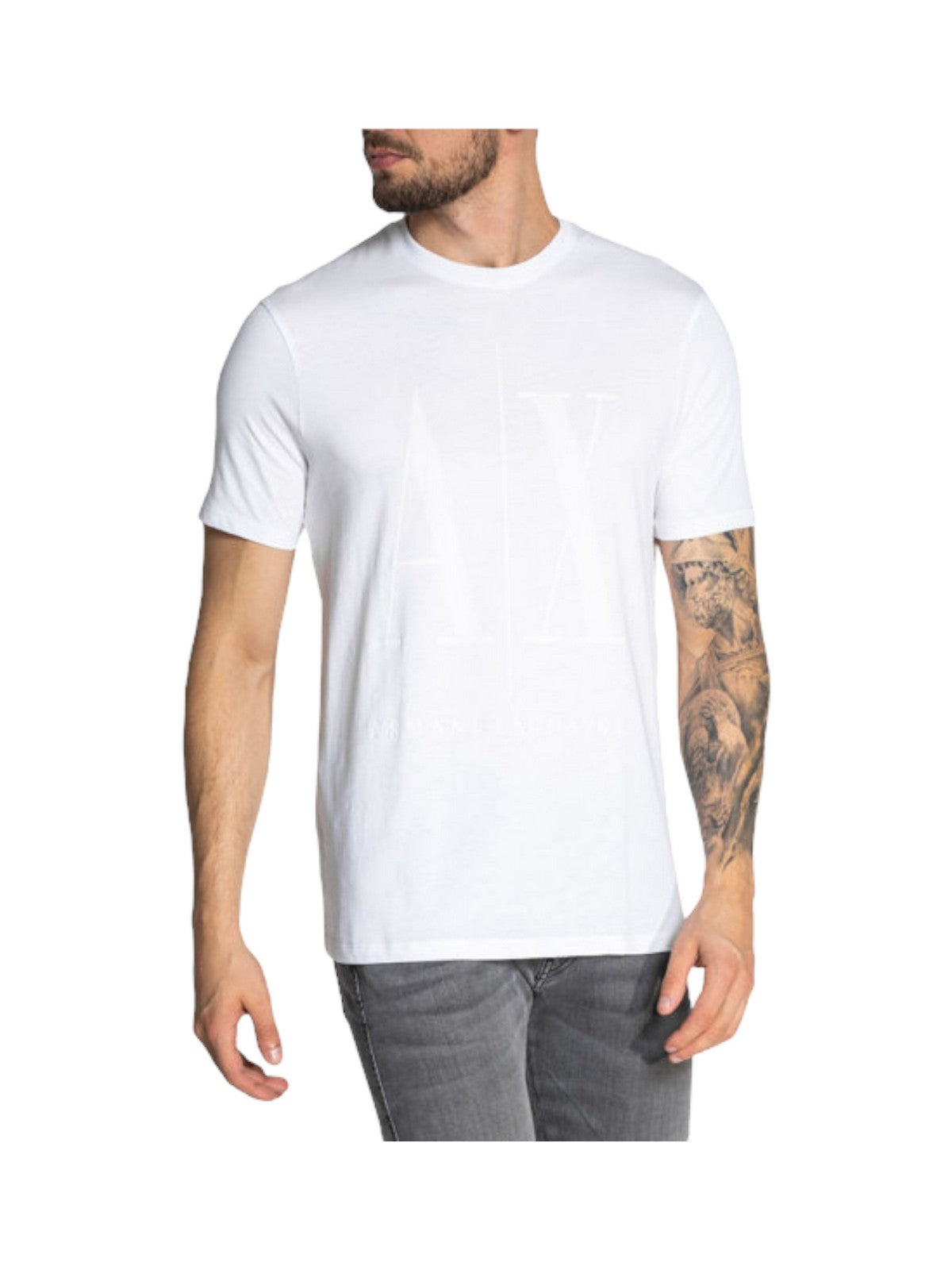 ARMANI EXCHANGE T-Shirt et Polo Hommes 8NZTPP ZJH4Z 1100 Blanc