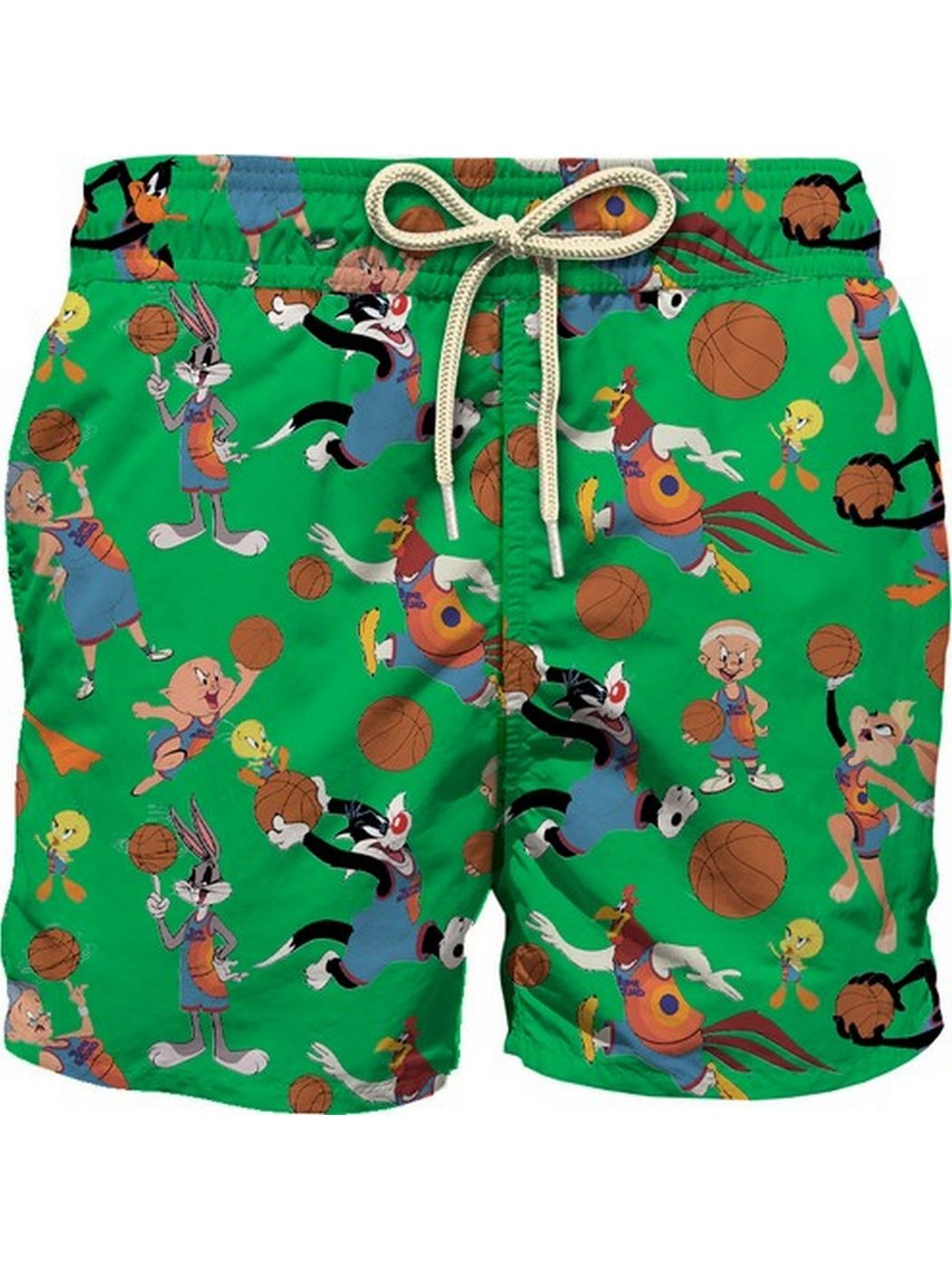 MC2 SAINT BARTH Kids & Junior Swimwear Shorts JEAN LIGHTING 02303B Green