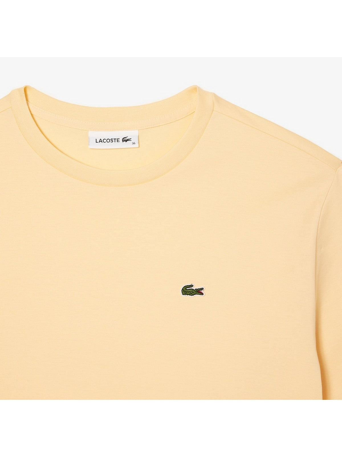 LACOSTE T-Shirt et Polo Femme TF5441 XB8 Jaune