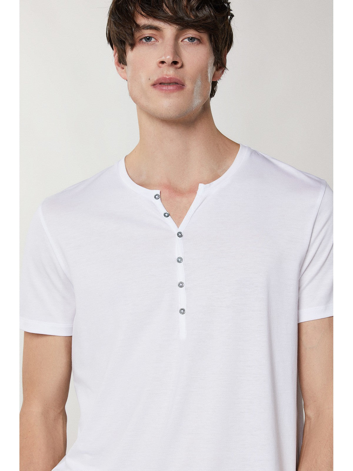 PATRIZIA PEPE T-Shirt et Polo Hommes 5M1267 JT23 W103 Blanc