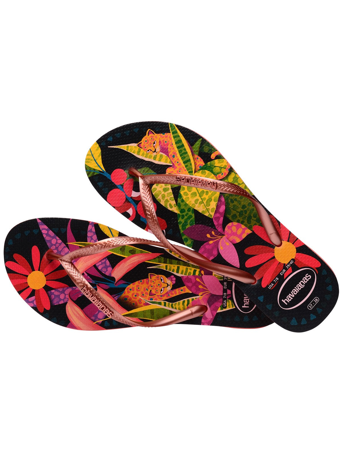 HAVAIANAS Tongs femmes Hav. Slim Tropical 4122111.1256 Rose