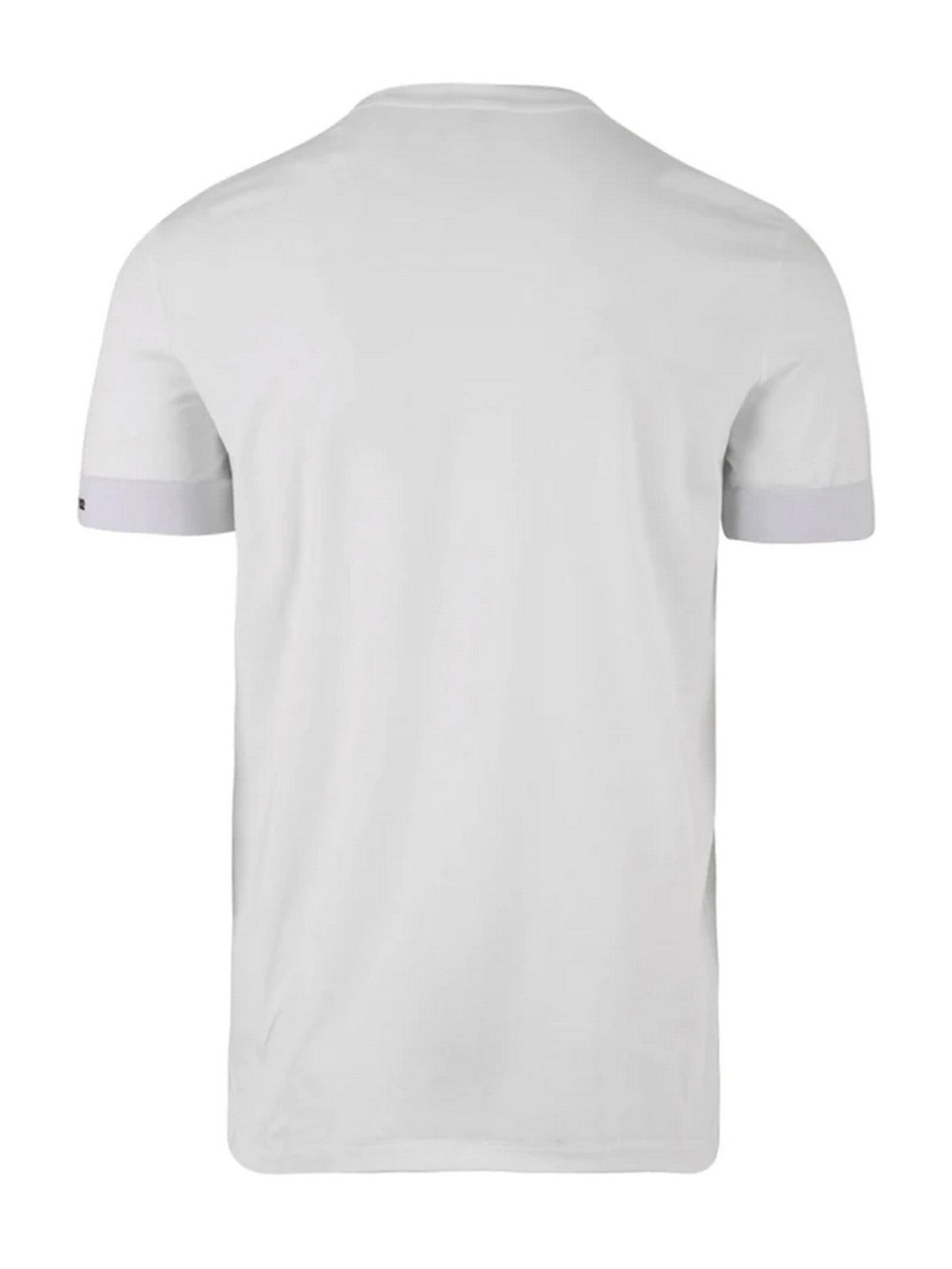 DSQUARED2 T-Shirt et Polo Hommes D9M3U4810 100 Blanc