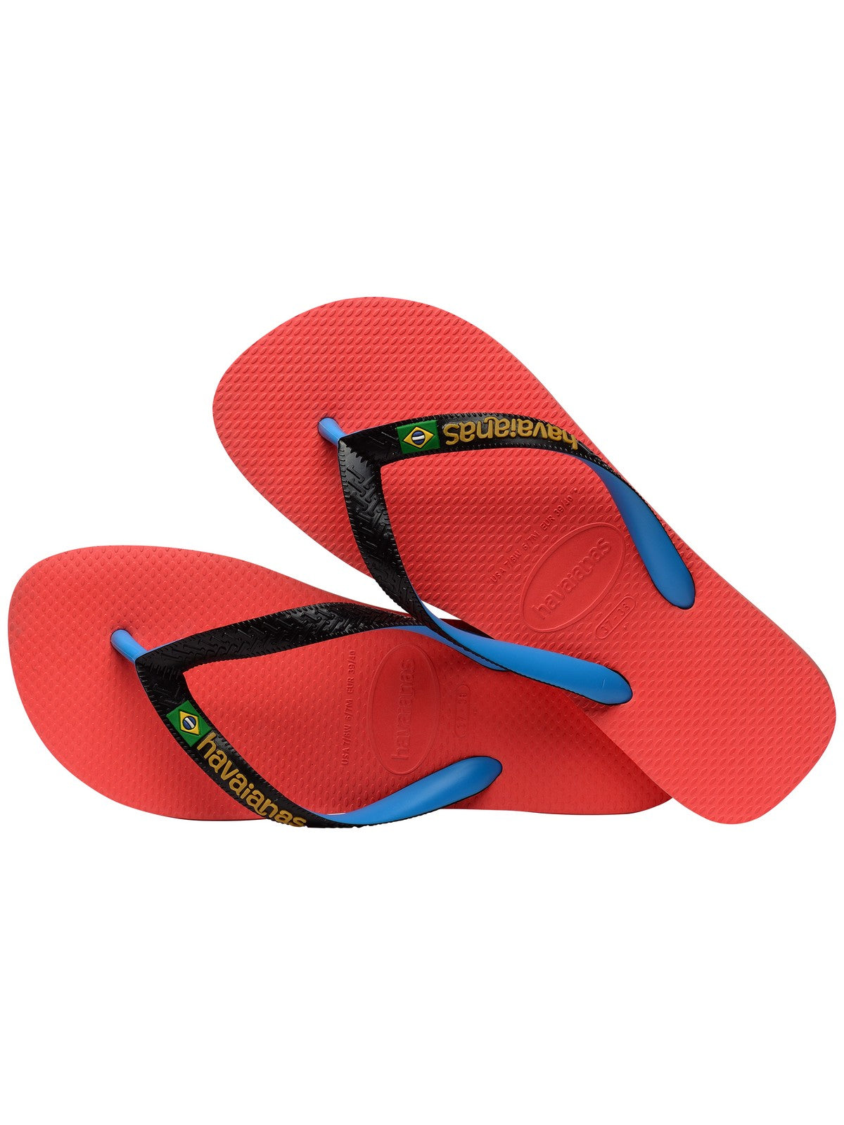 Tongs unisexes adultes HAVAIANAS Hav. Brasil mix 4123206.1256 Rose