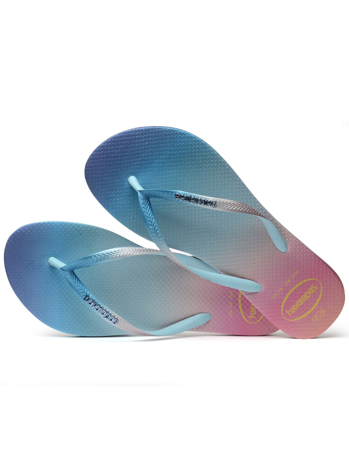 HAVAIANAS Tongs femmes Hav. slim gradient sunset 4146908.0001 White