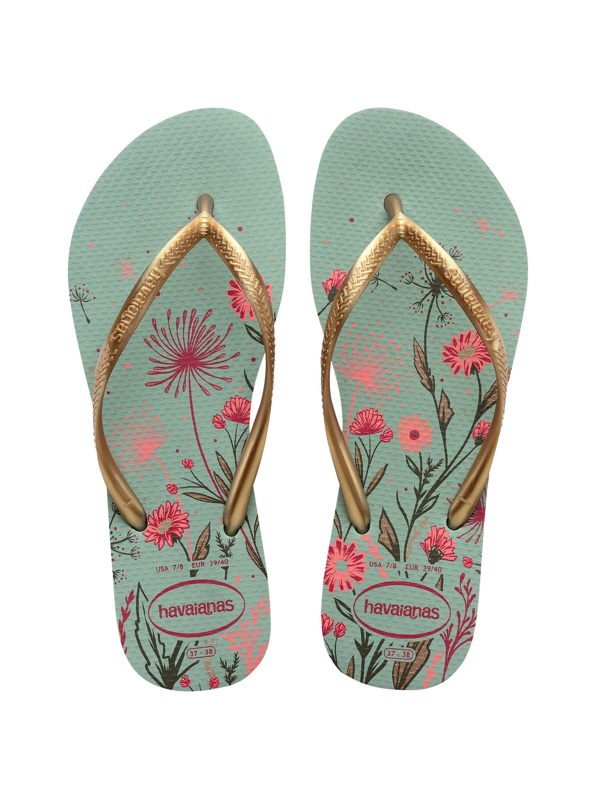 HAVAIANAS Tongs femmes hav. Slim Organic 4132823.1809 Vert