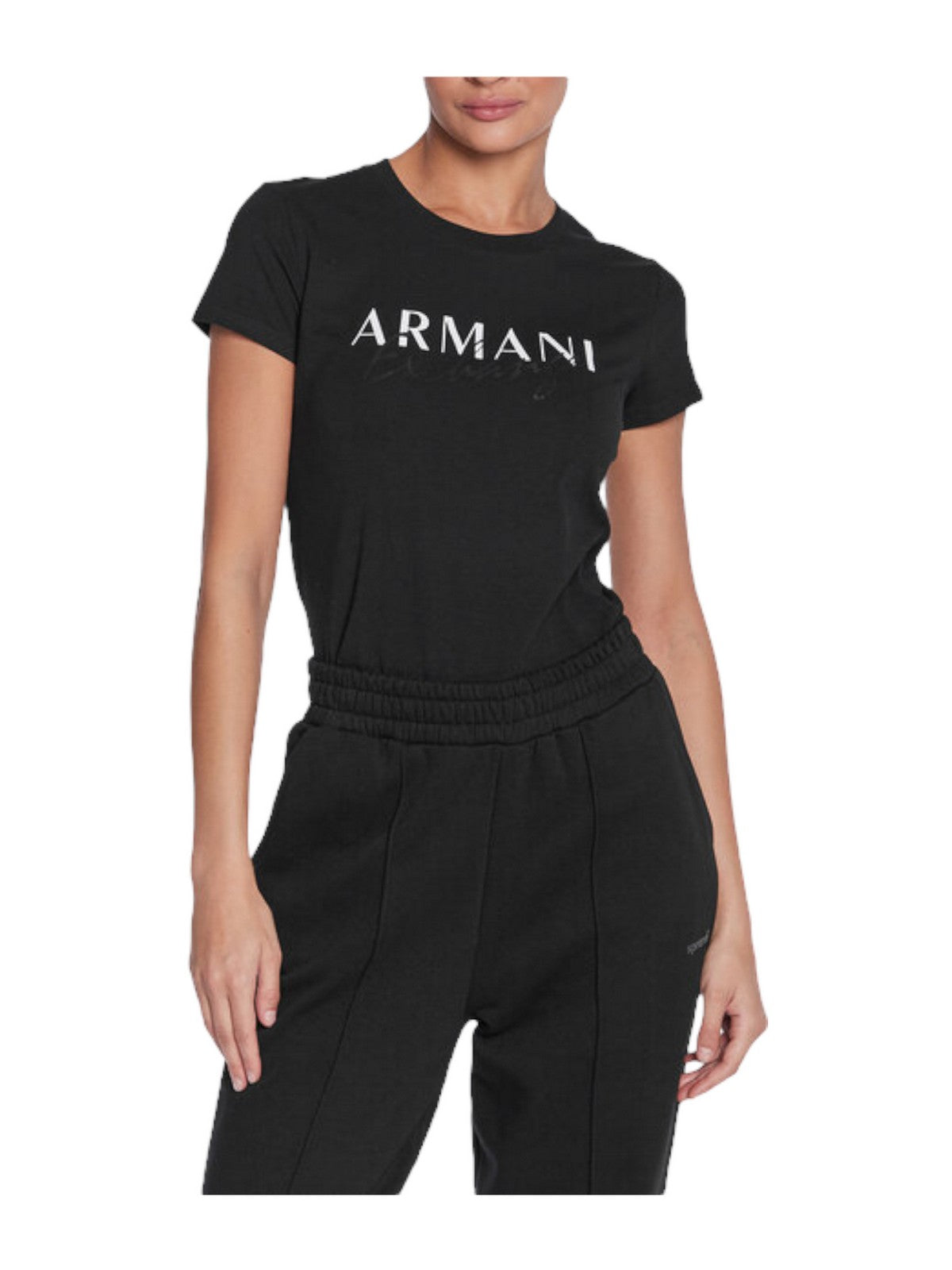 ARMANI EXCHANGE T-Shirt et Polo Femme 3RYTBK YJDTZ 1200 Noir