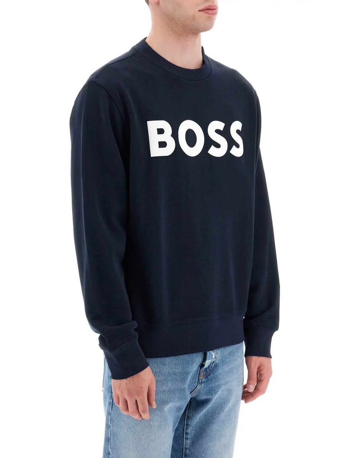 HUGO BOSS Hommes Sweatshirt 50496642 404 Bleu