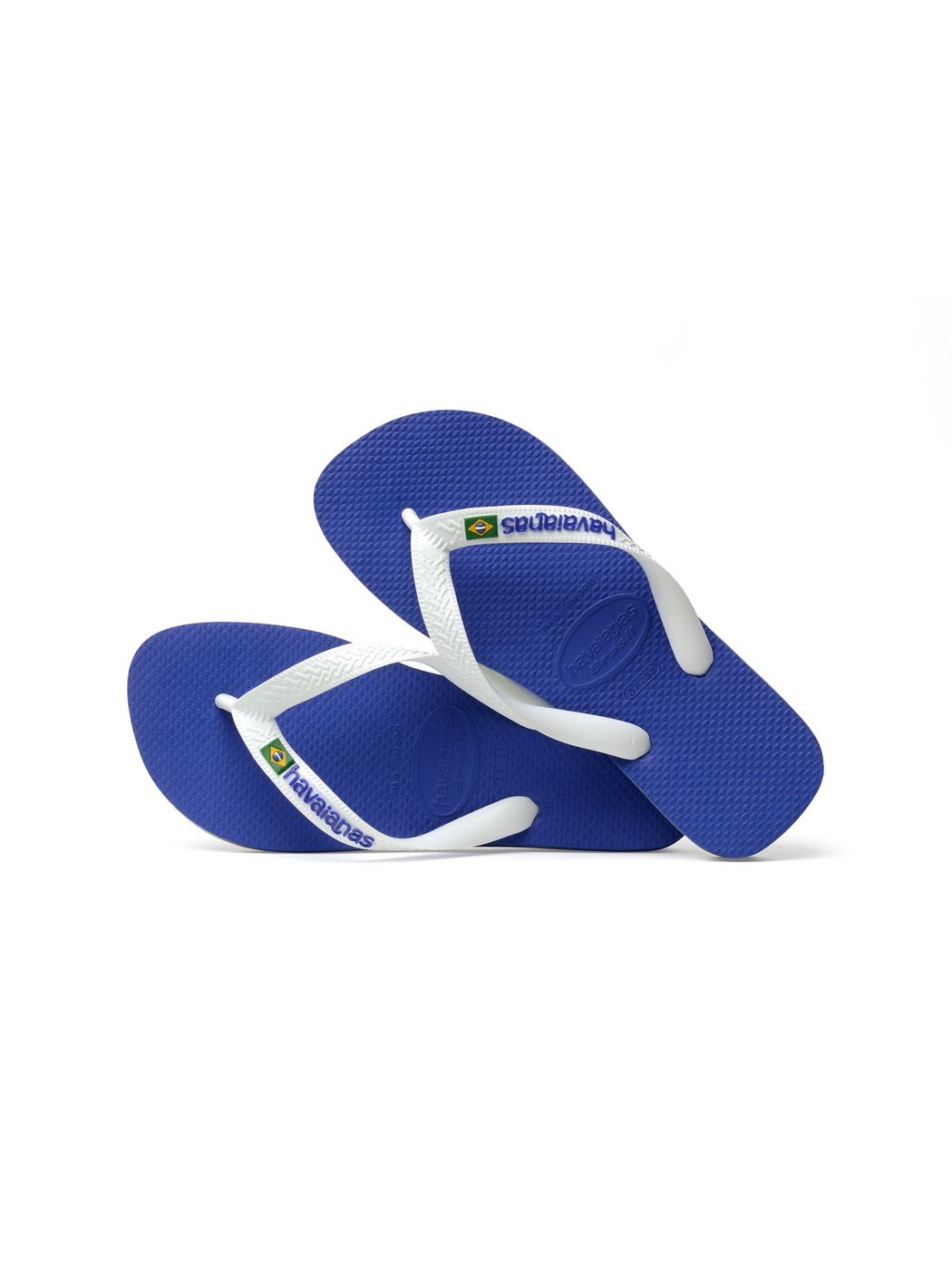 Tongs unisexes adultes HAVAIANAS Hav. Brasil 4110850.2711 Bleu