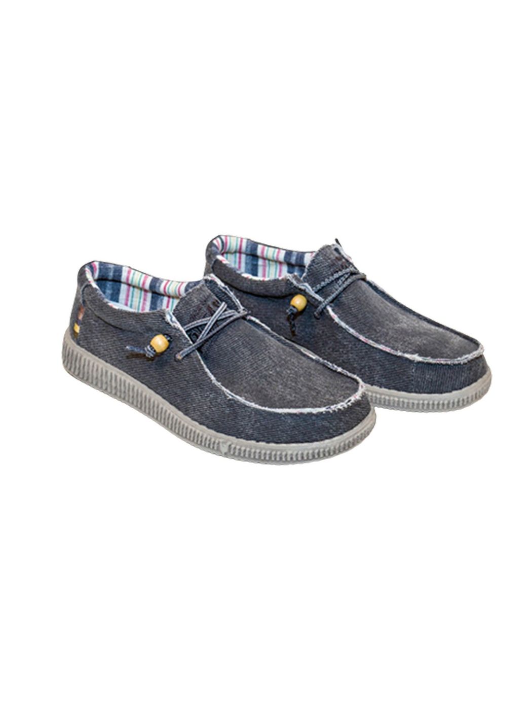 PITAS Mocassin Hommes WP150 RUSTIC WALLABY GRIS Gris