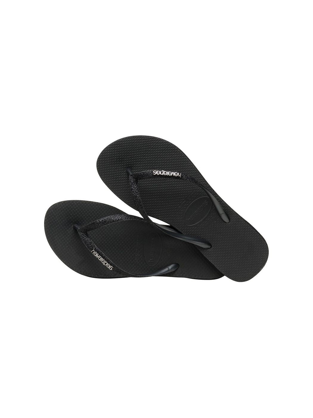 Tongs HAVAIANAS Femme SLIM SPARKLE ME FC 4146093.0090 Noir