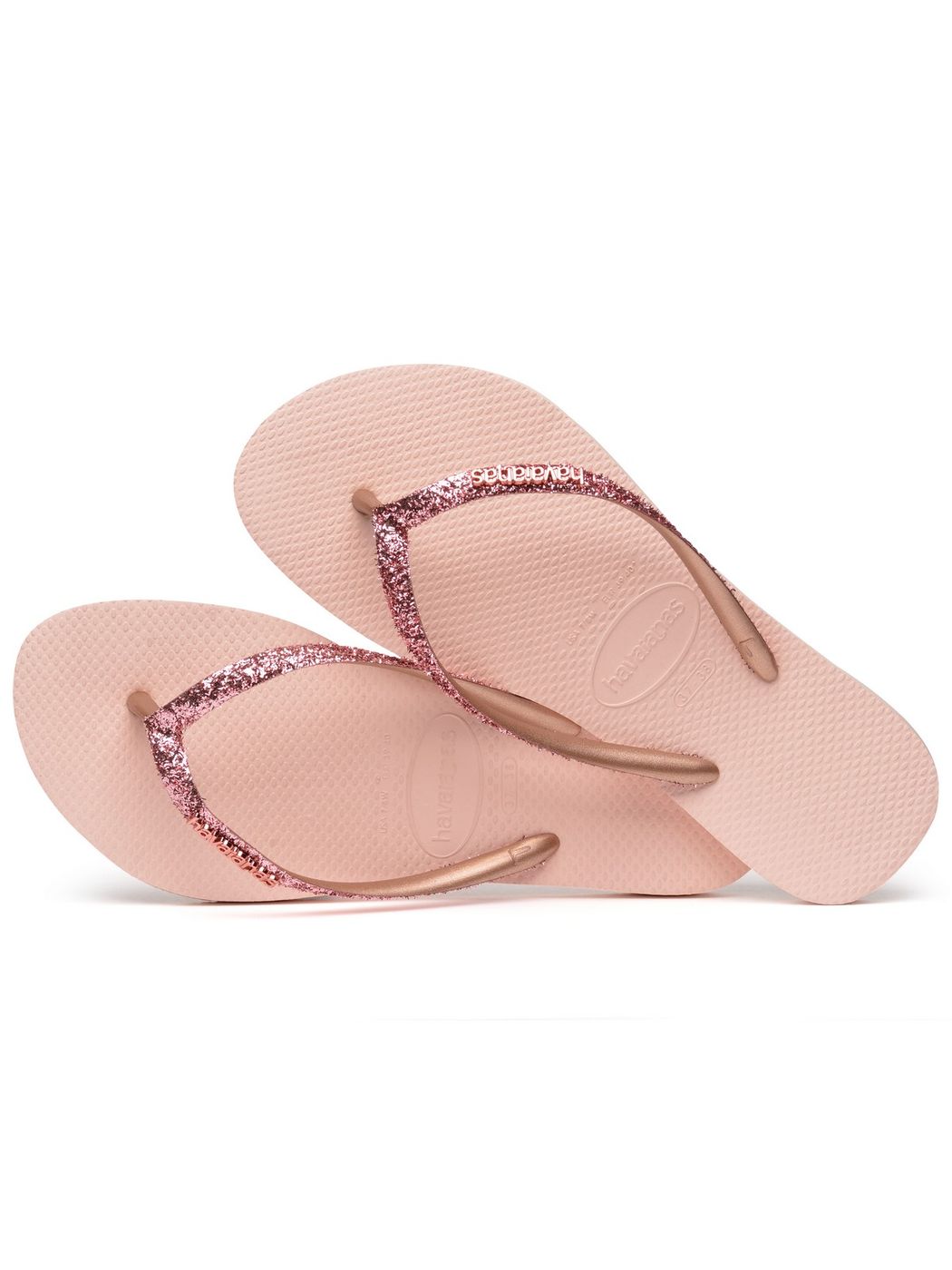 HAVAIANAS Tongs femmes Hav. Slim Glitter II 4146975.3606 Rose