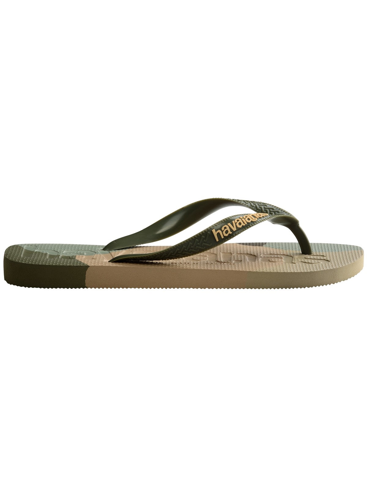 HAVAIANAS Tongs hommes Hav. Top logomania colours II 4147526.0869 Vert