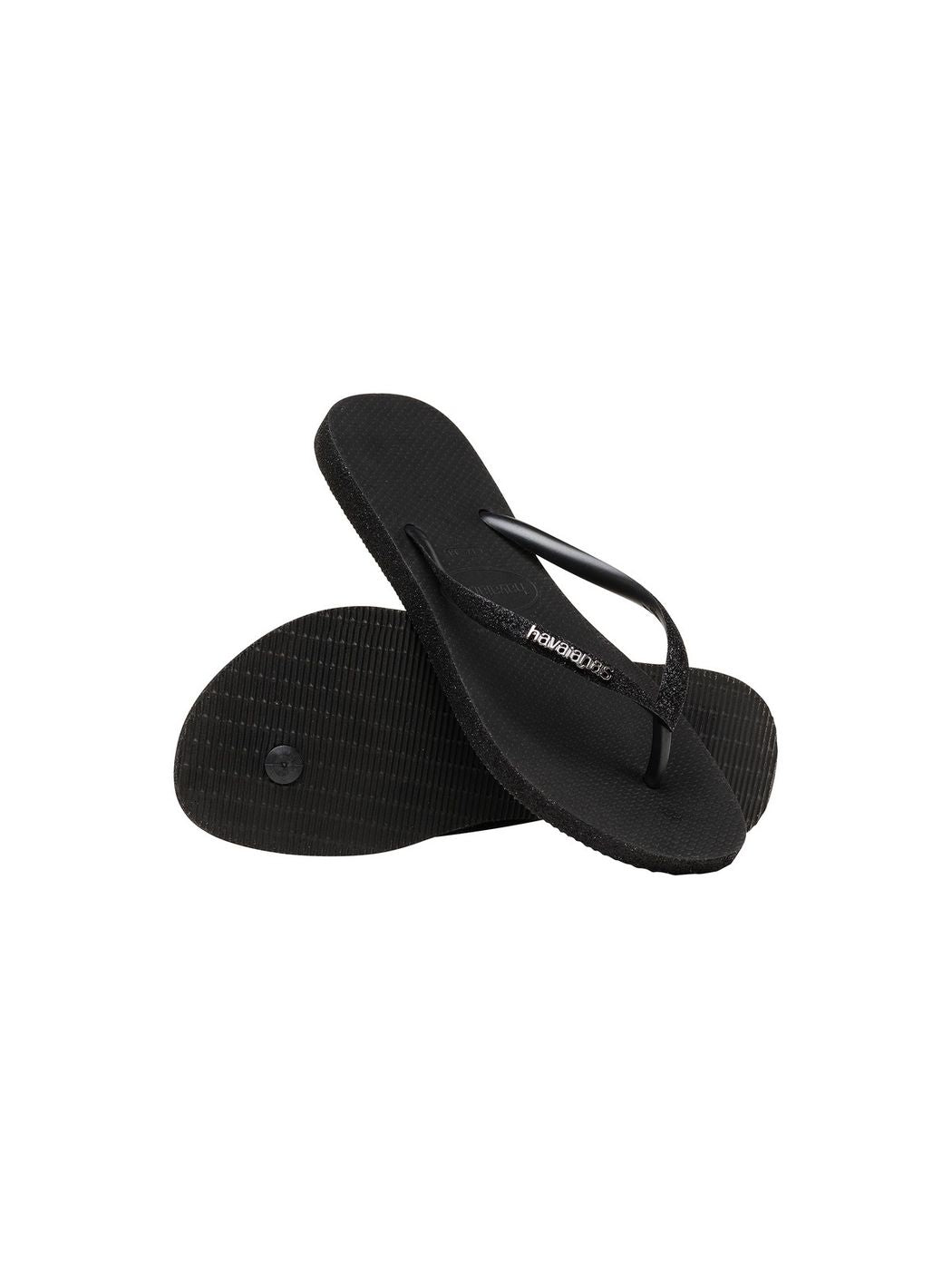 Tongs HAVAIANAS Femme SLIM SPARKLE ME FC 4146093.0090 Noir