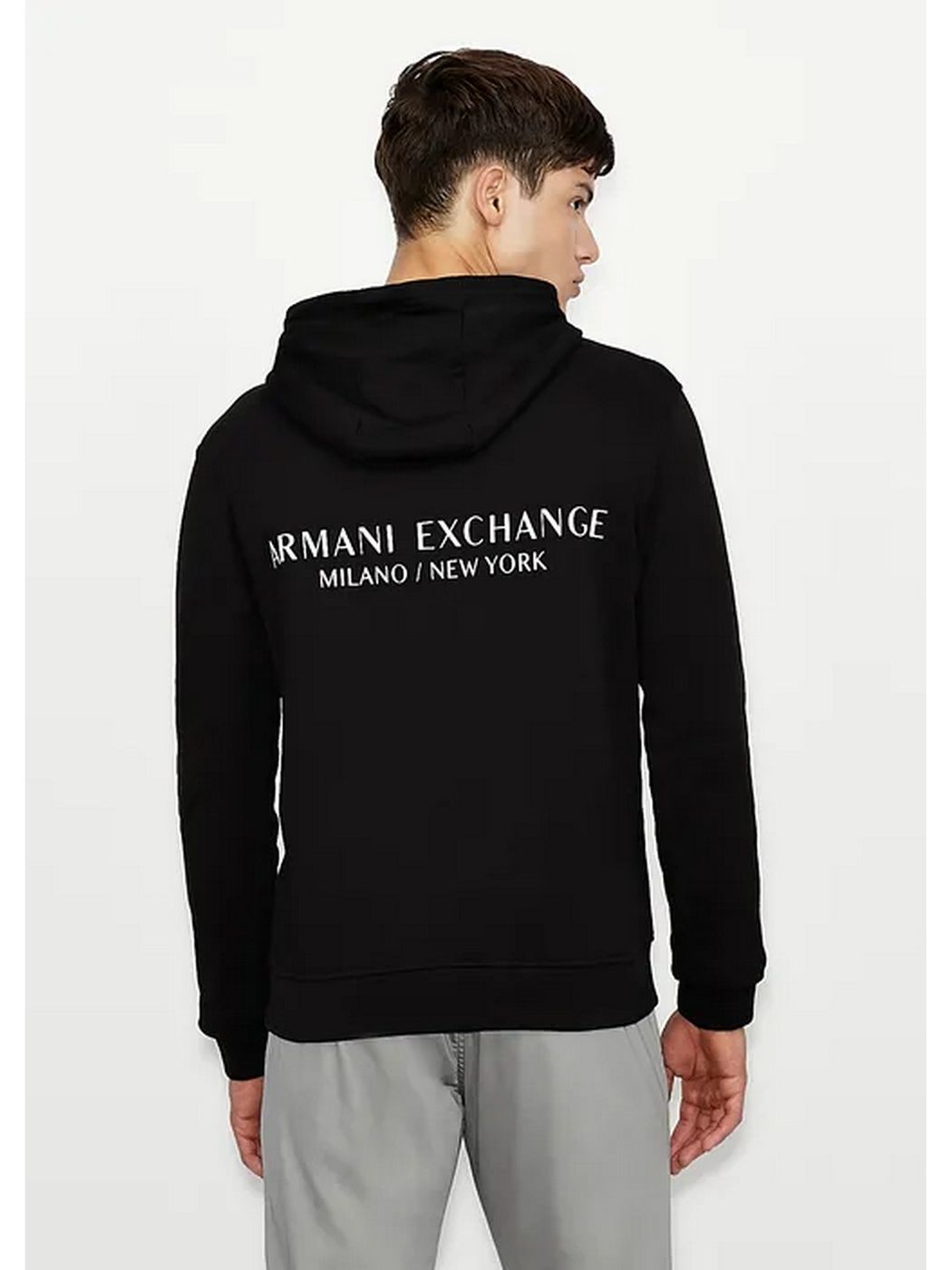 ARMANI EXCHANGE Sweat Homme 8NZM94 ZJKRZ 1200 Noir