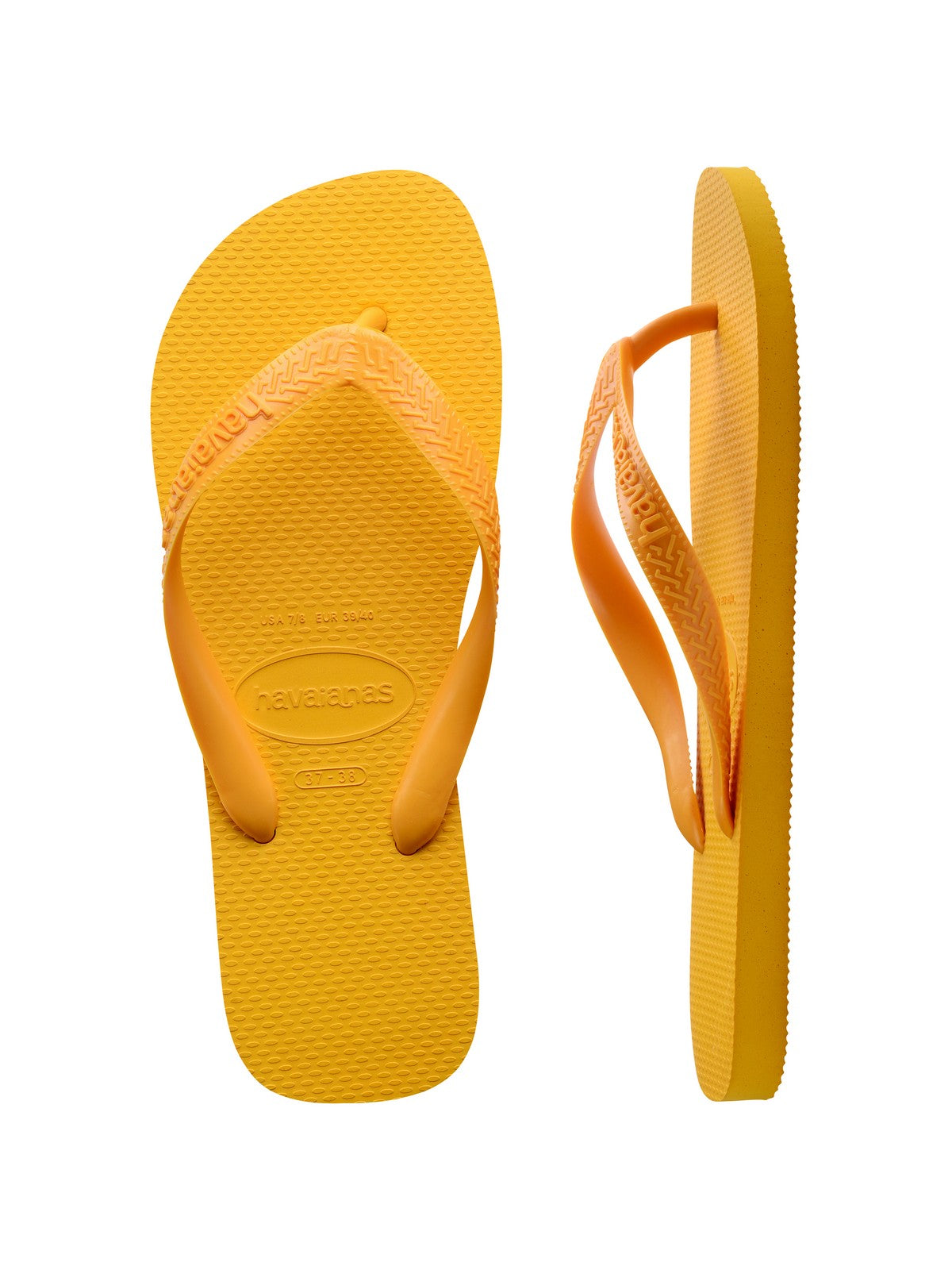 HAVAIANAS Tongs unisexes adultes HAV. TOP 4000029.1740 Jaune