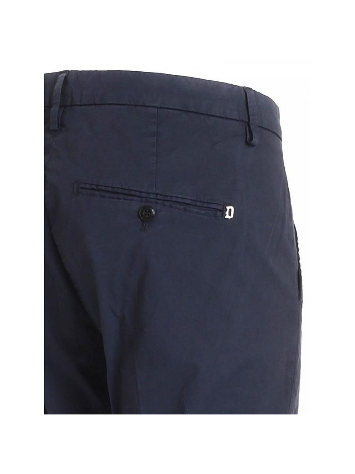 DONDUP Hommes Gaubert UP235 GSE046U PTD 894 Bleu Pantalon