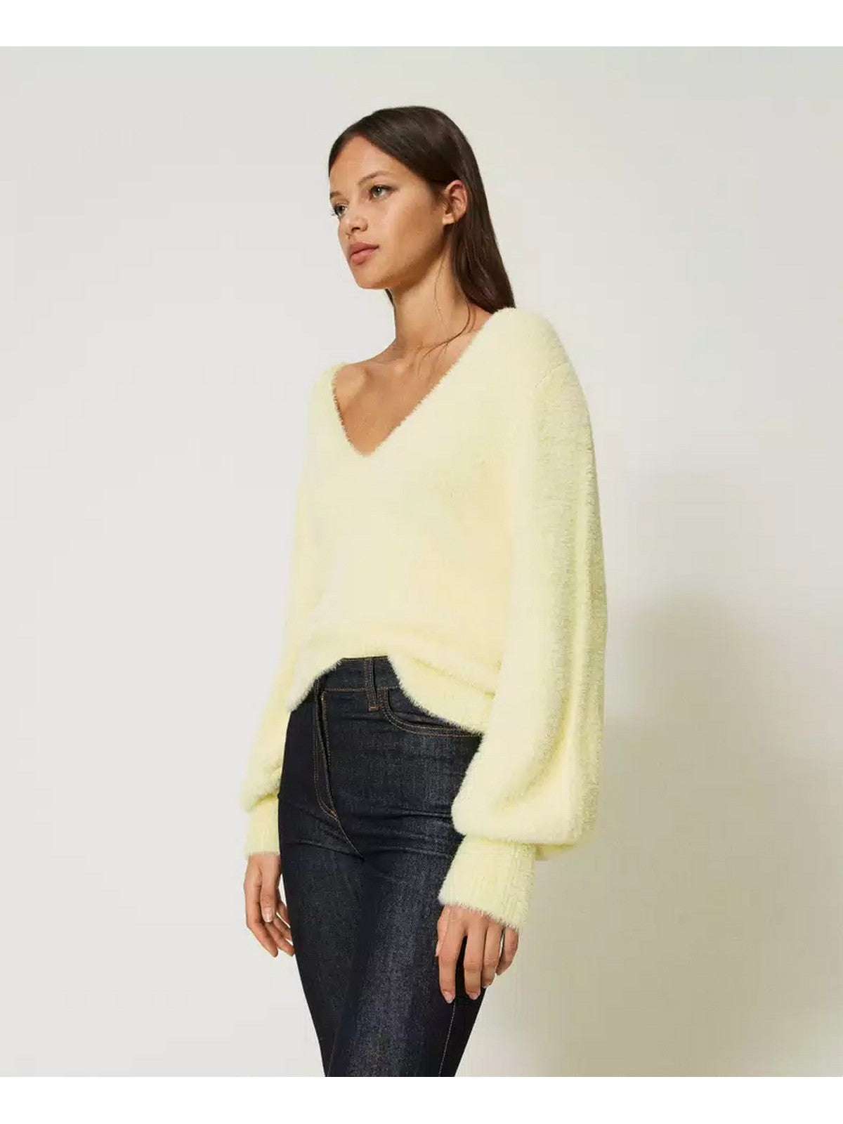 TWINSET Pull femme 232TP3070 10783 Yellow