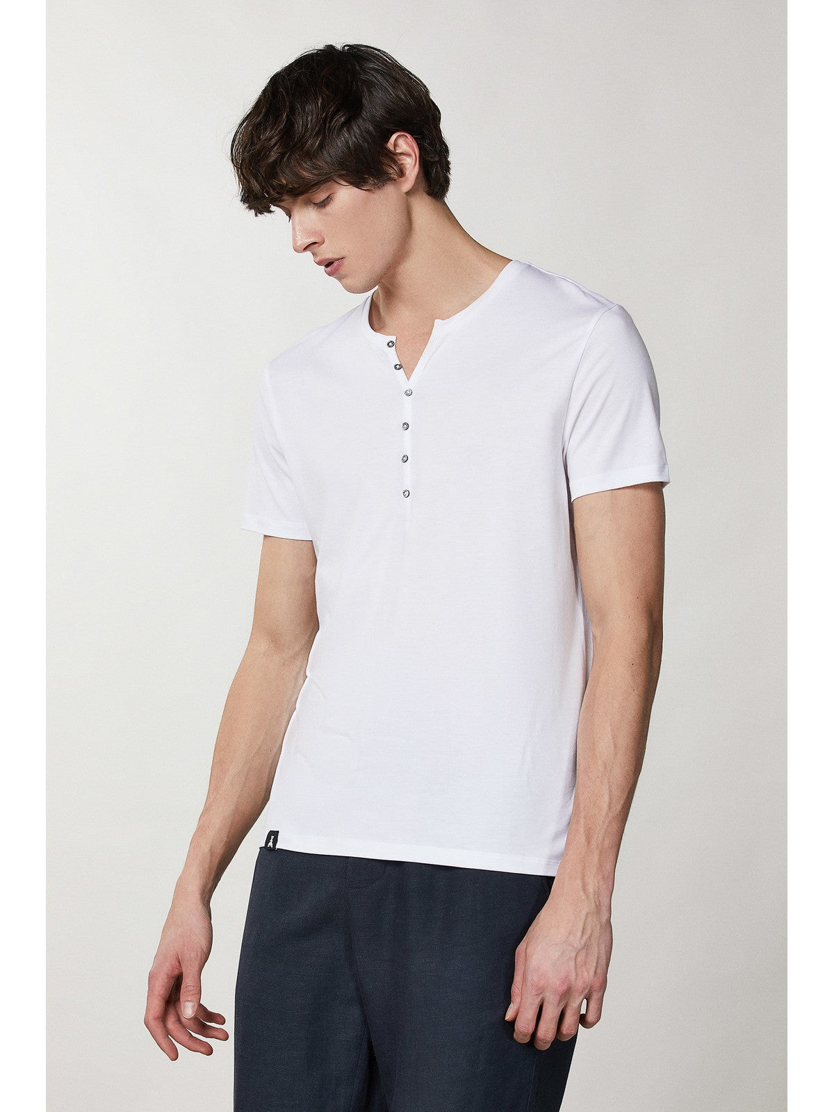 PATRIZIA PEPE T-Shirt et Polo Hommes 5M1267 JT23 W103 Blanc
