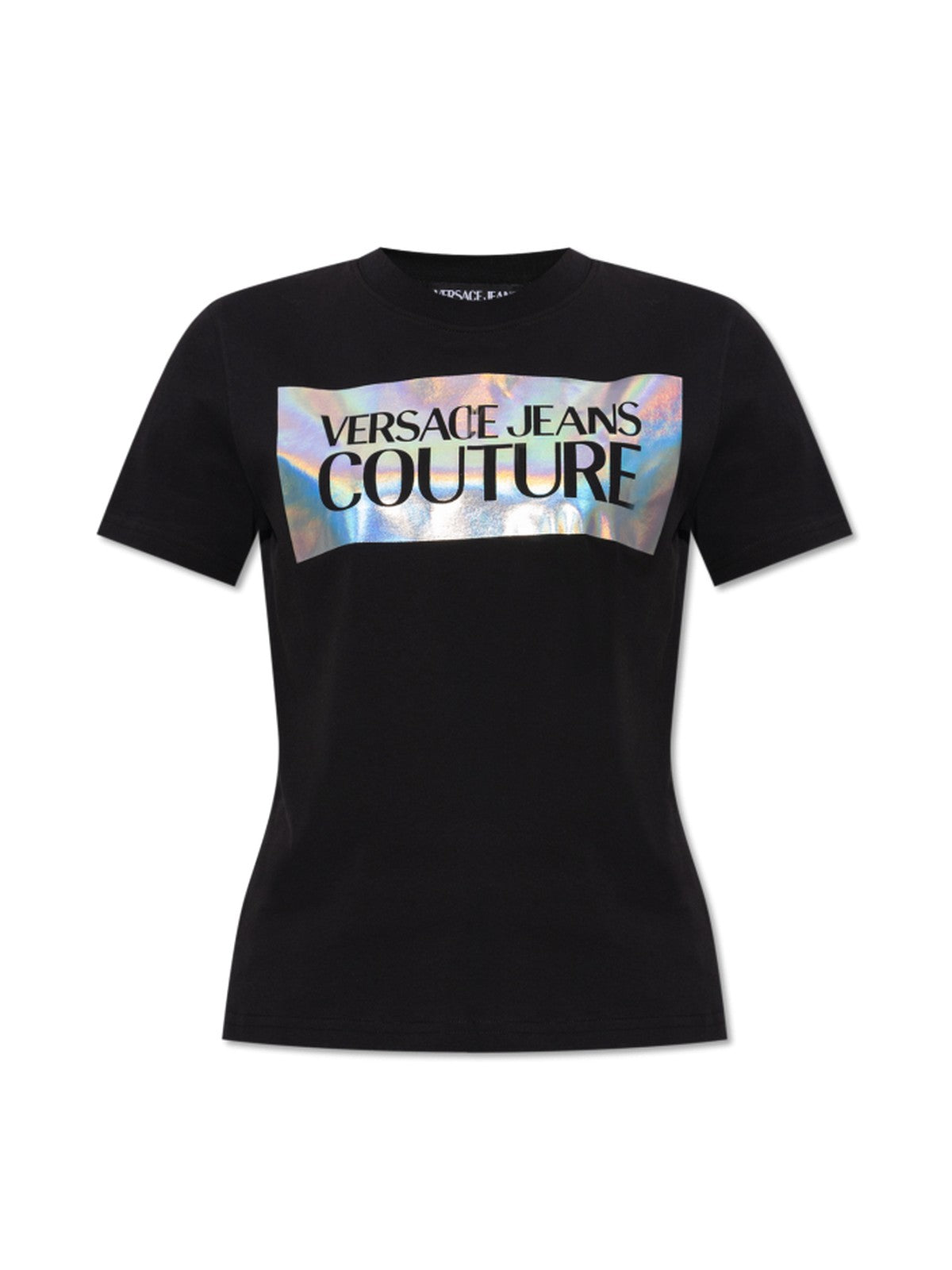 VERSACE JEANS COUTURE T-Shirt et Polo Femme 75HAHF04 CJ03F 899 Noir