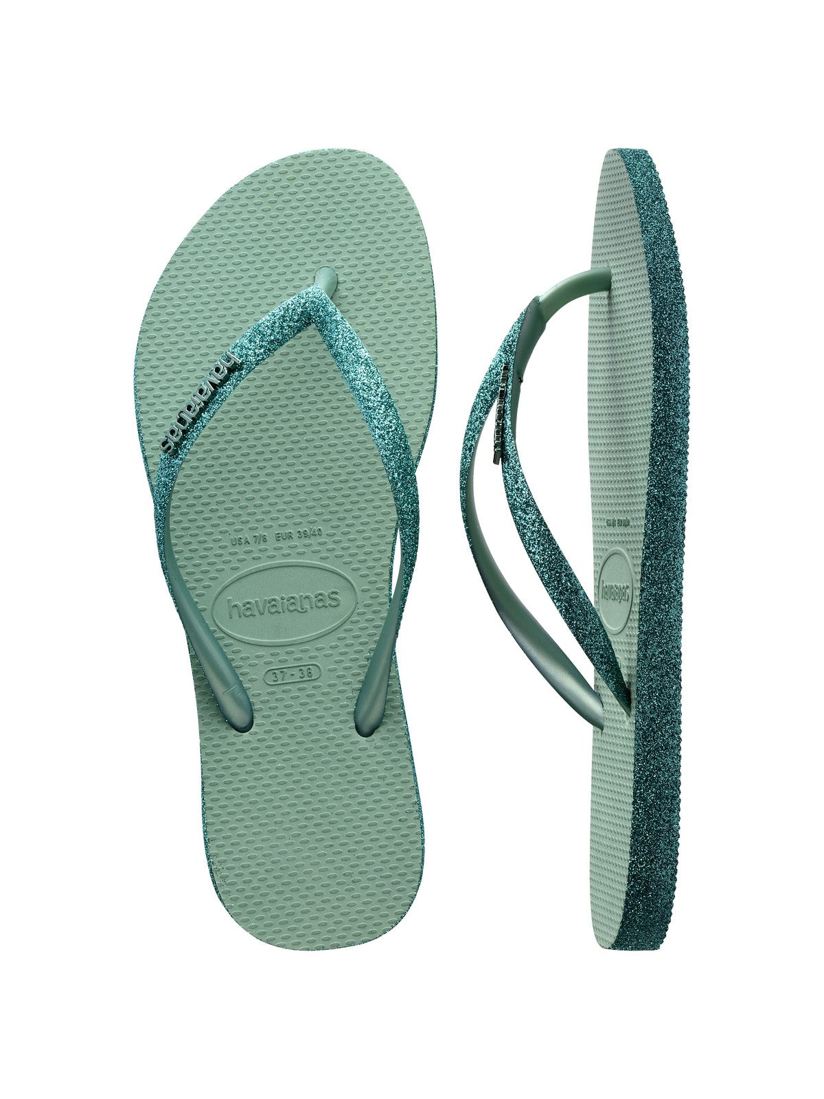 HAVAIANAS Tongs femmes Hav. Slim Sparkle II 4146937.1809 Marron